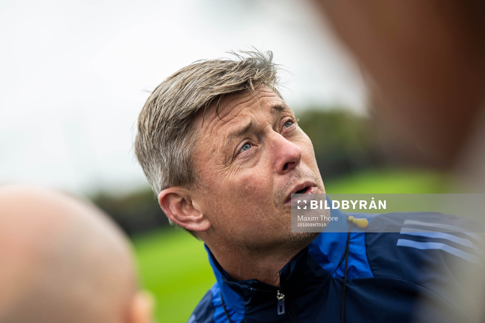 Head coach Jon Dahl Tomasson of the Swedish men's national