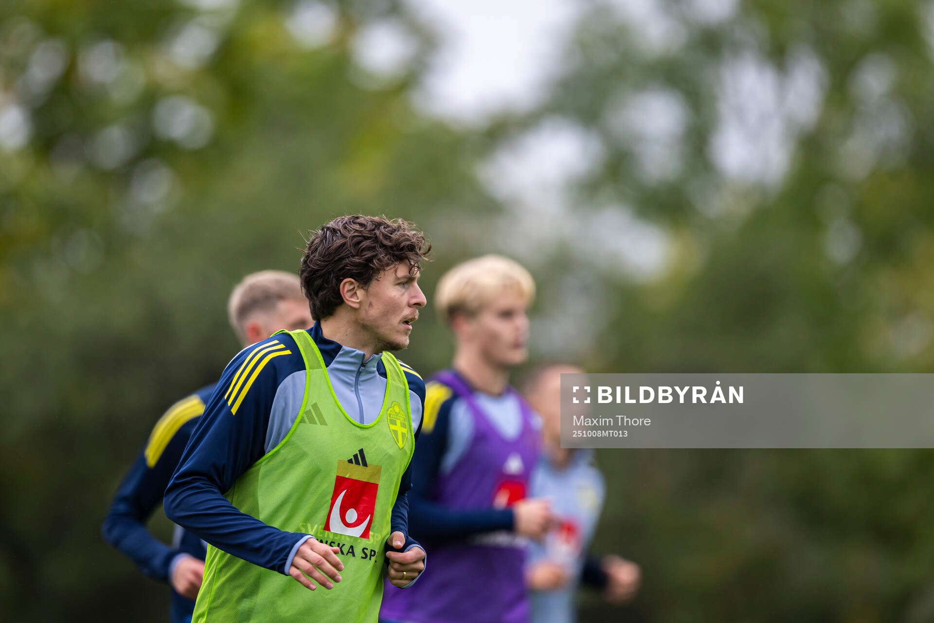 Victor Nilsson Lindelöf and Benjamin Nygren of the Swedish