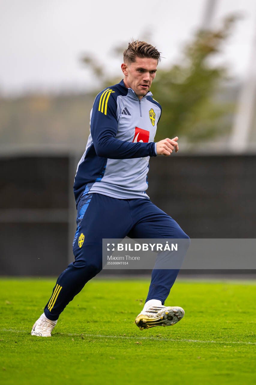 Viktor Gyökeres of the Swedish men's national football team