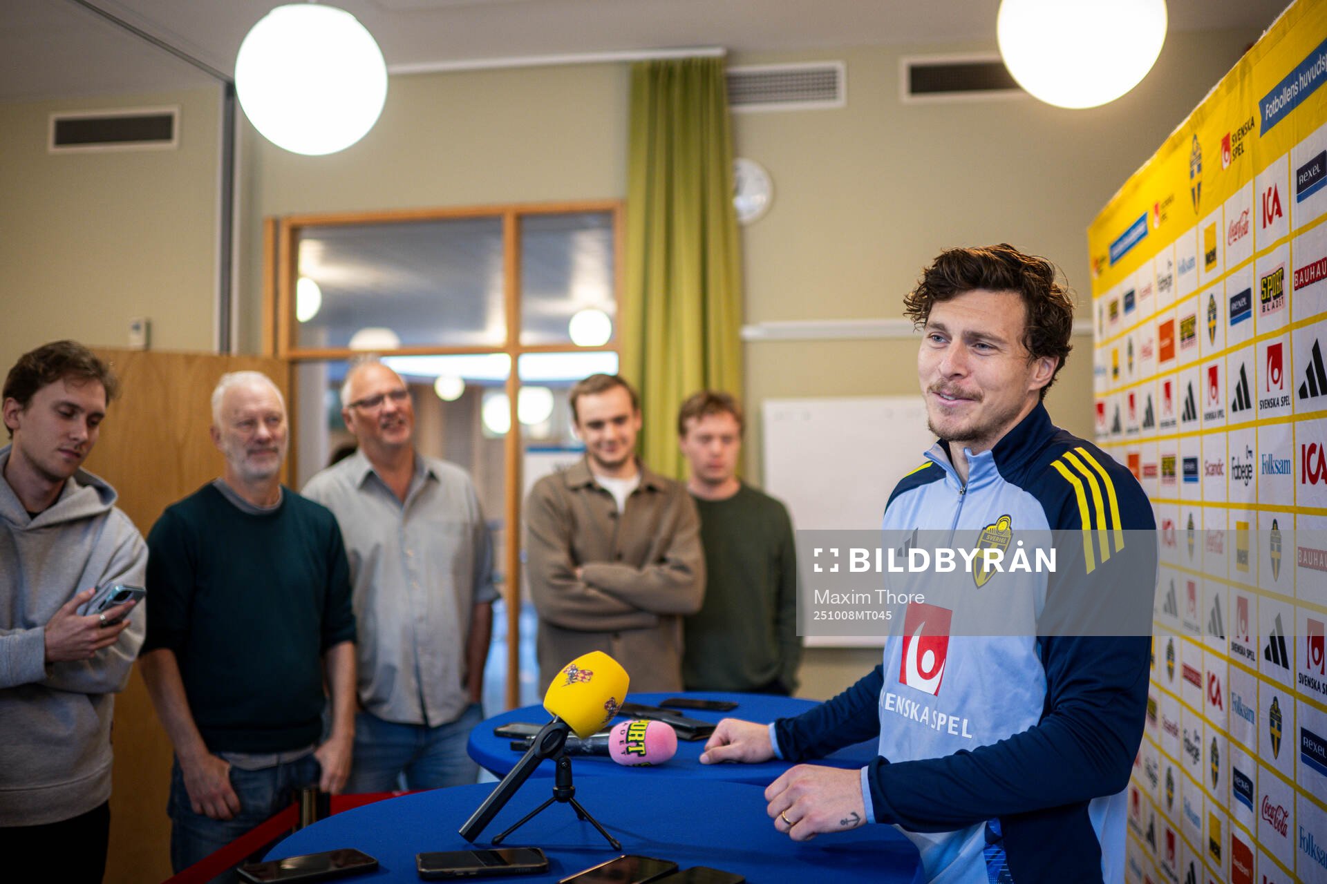 Victor Nilsson Lindelöf of the Swedish national football