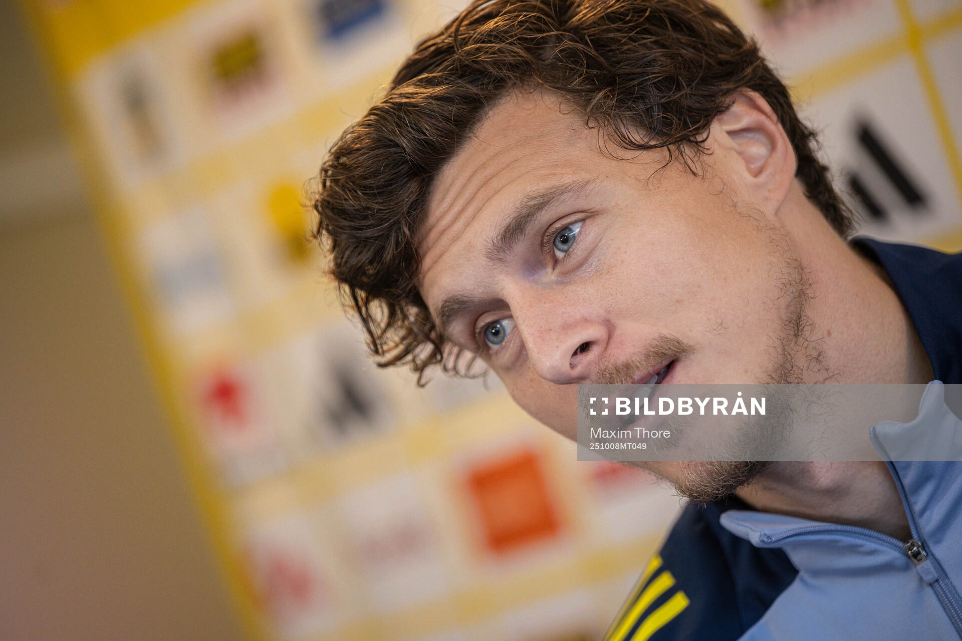 Victor Nilsson Lindelöf of the Swedish national football