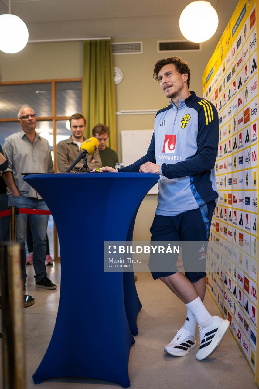 Victor Nilsson Lindelöf of the Swedish national football