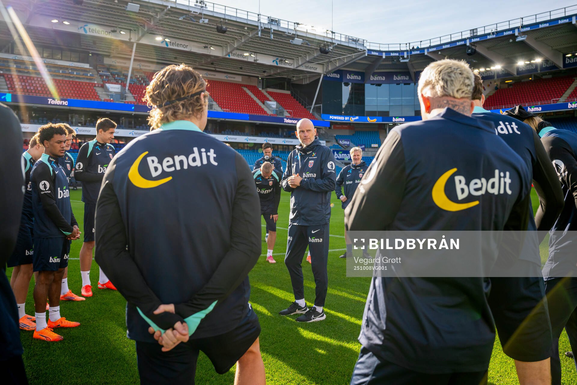 Ståle Solbakken, head coach of the Norwegian national