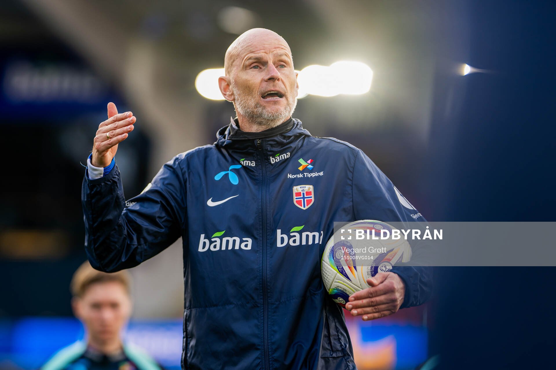 Ståle Solbakken, head coach of the Norwegian national