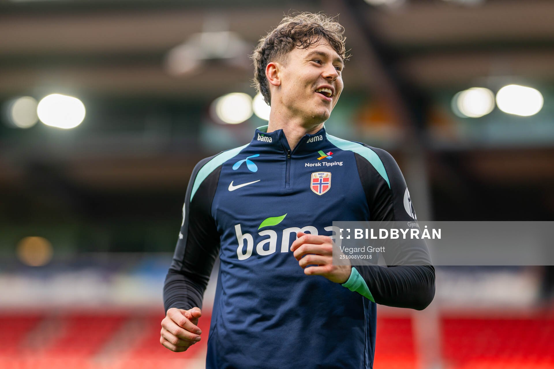 Jørgen Strand Larsen of the Norwegian national football