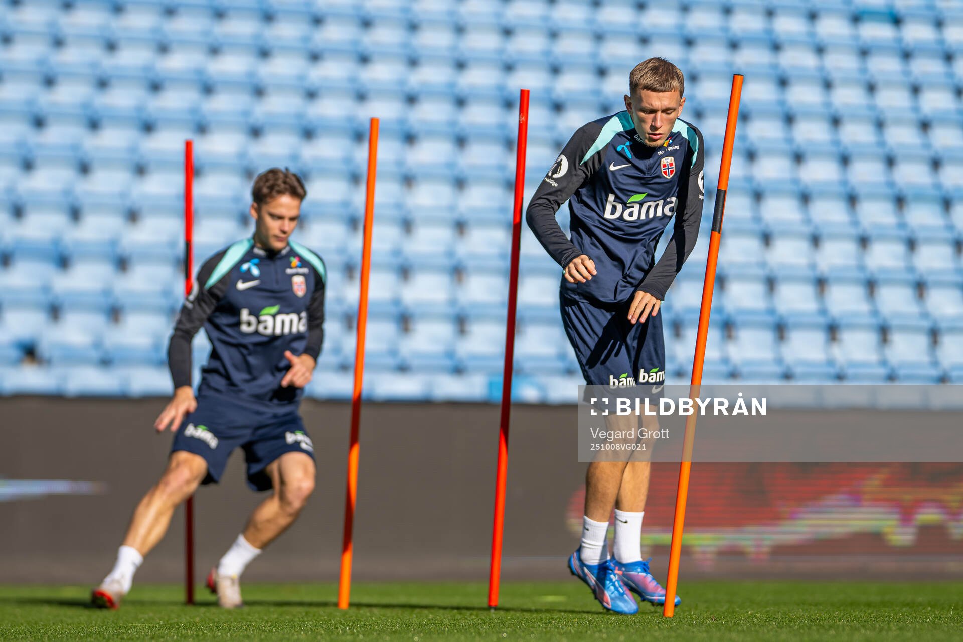 Marcus Holmgren Pedersen of the Norwegian national football