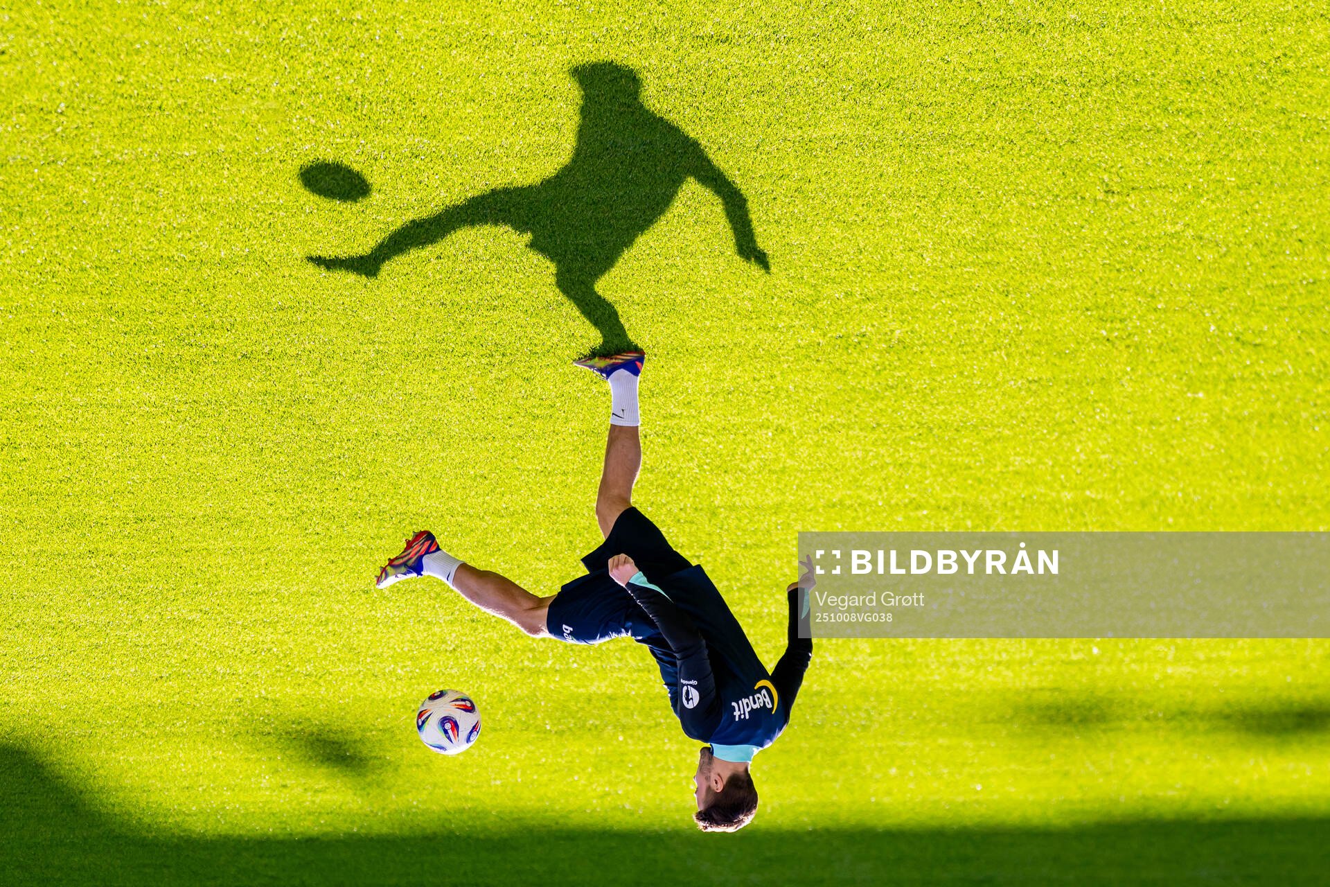 Fredrik André Bjørkan of the Norwegian national football