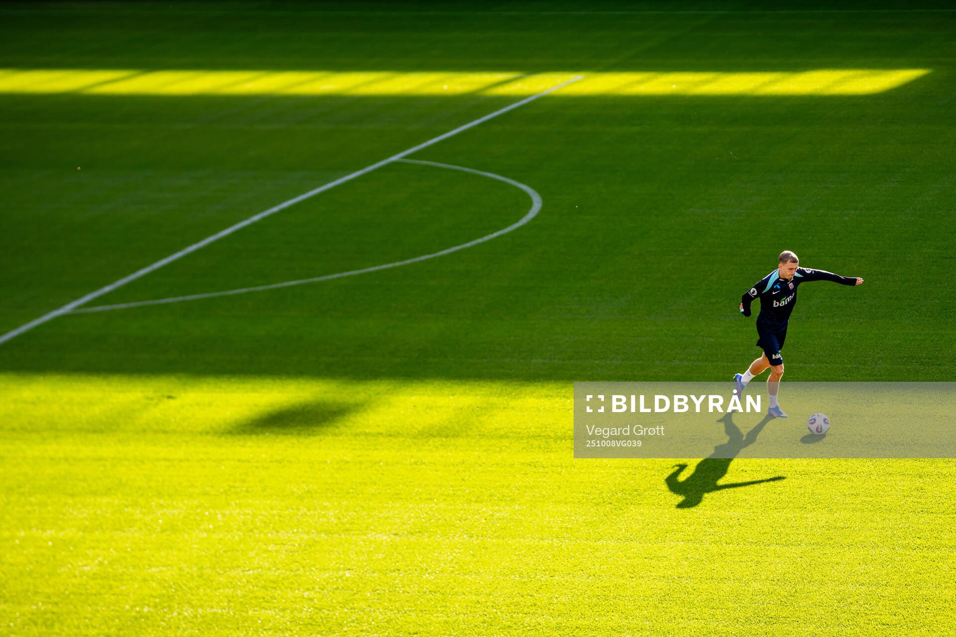 Marcus Holmgren Pedersen of the Norwegian national football