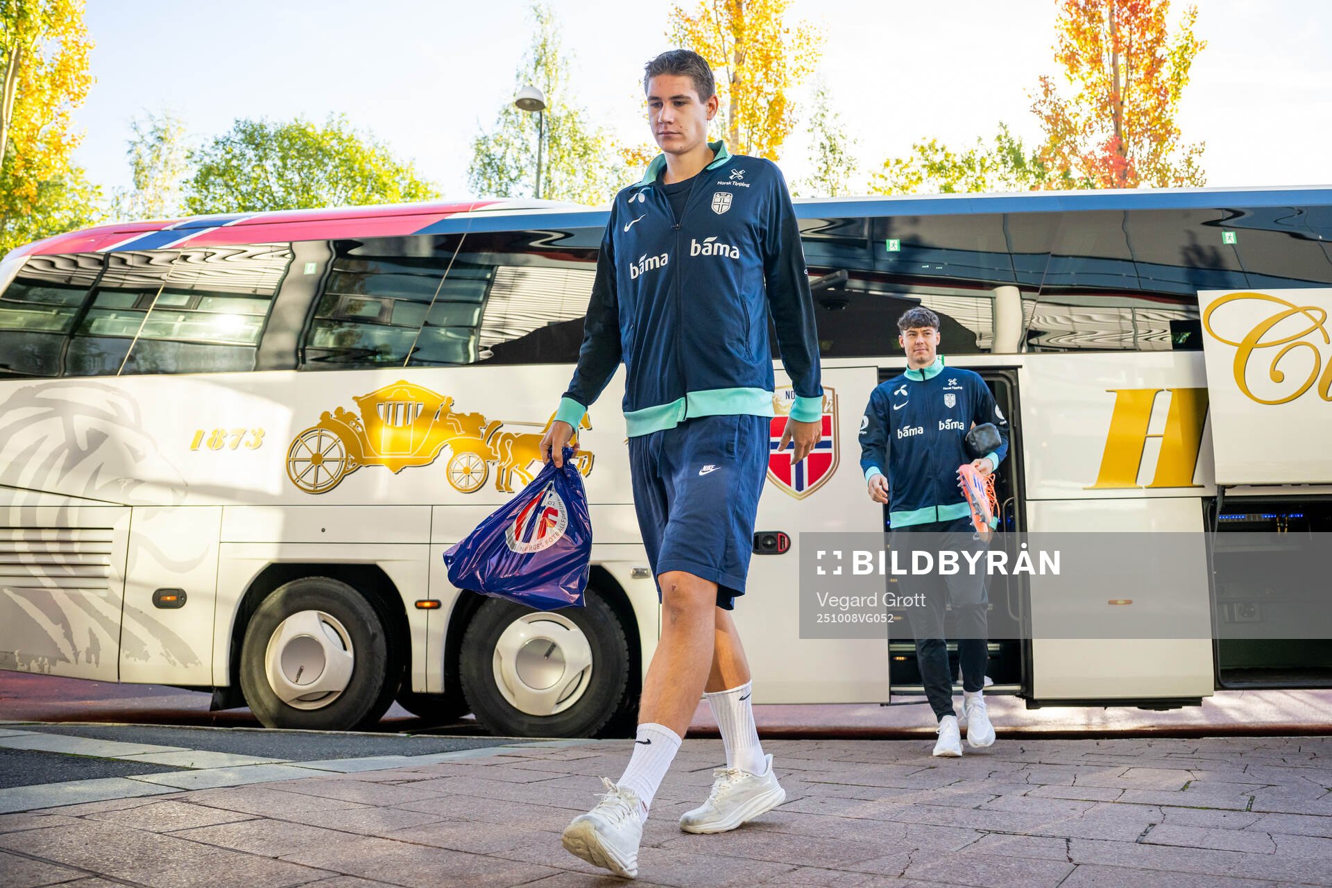Eivind Helland of the Norwegian national football team