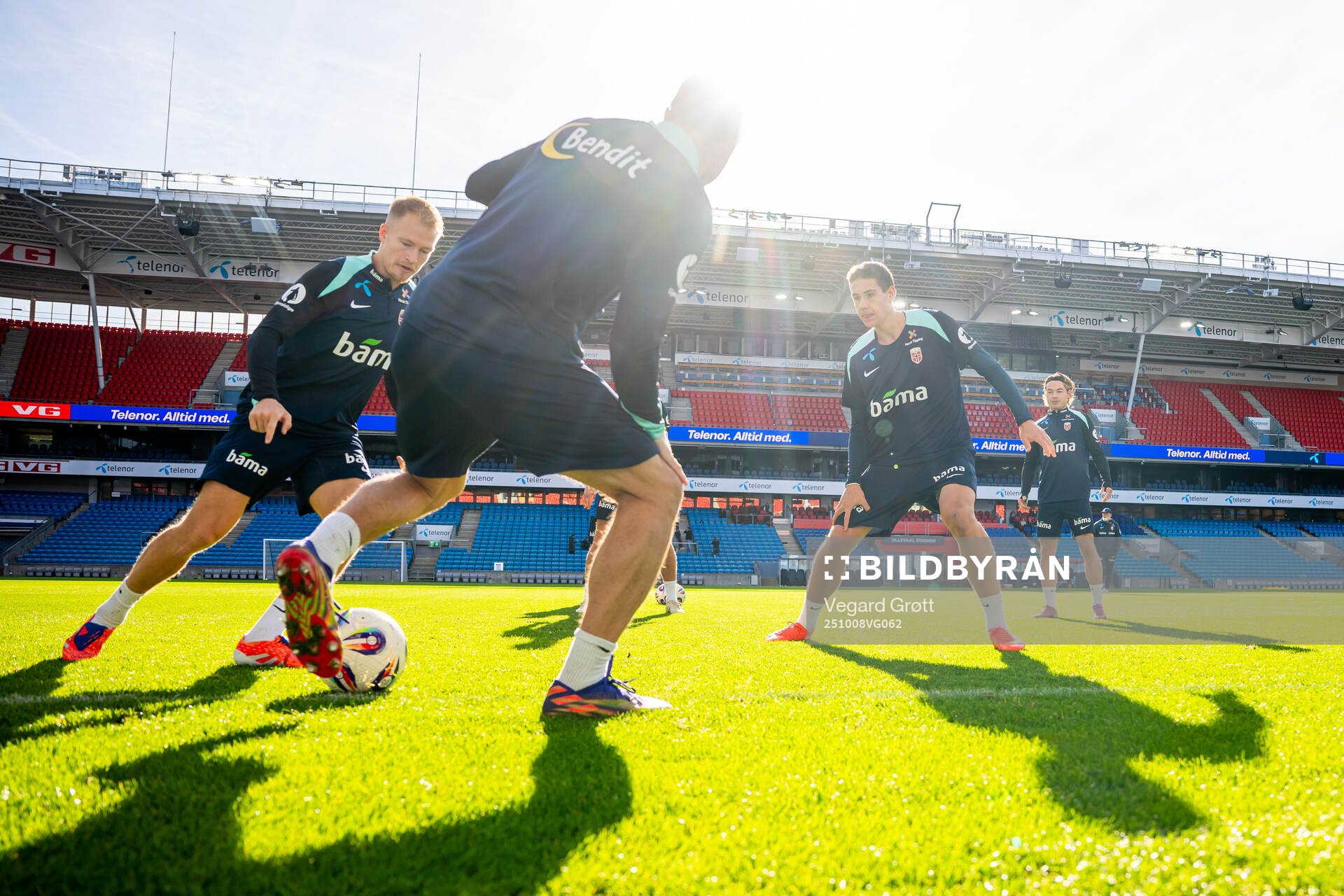Eivind Helland of the Norwegian national football team