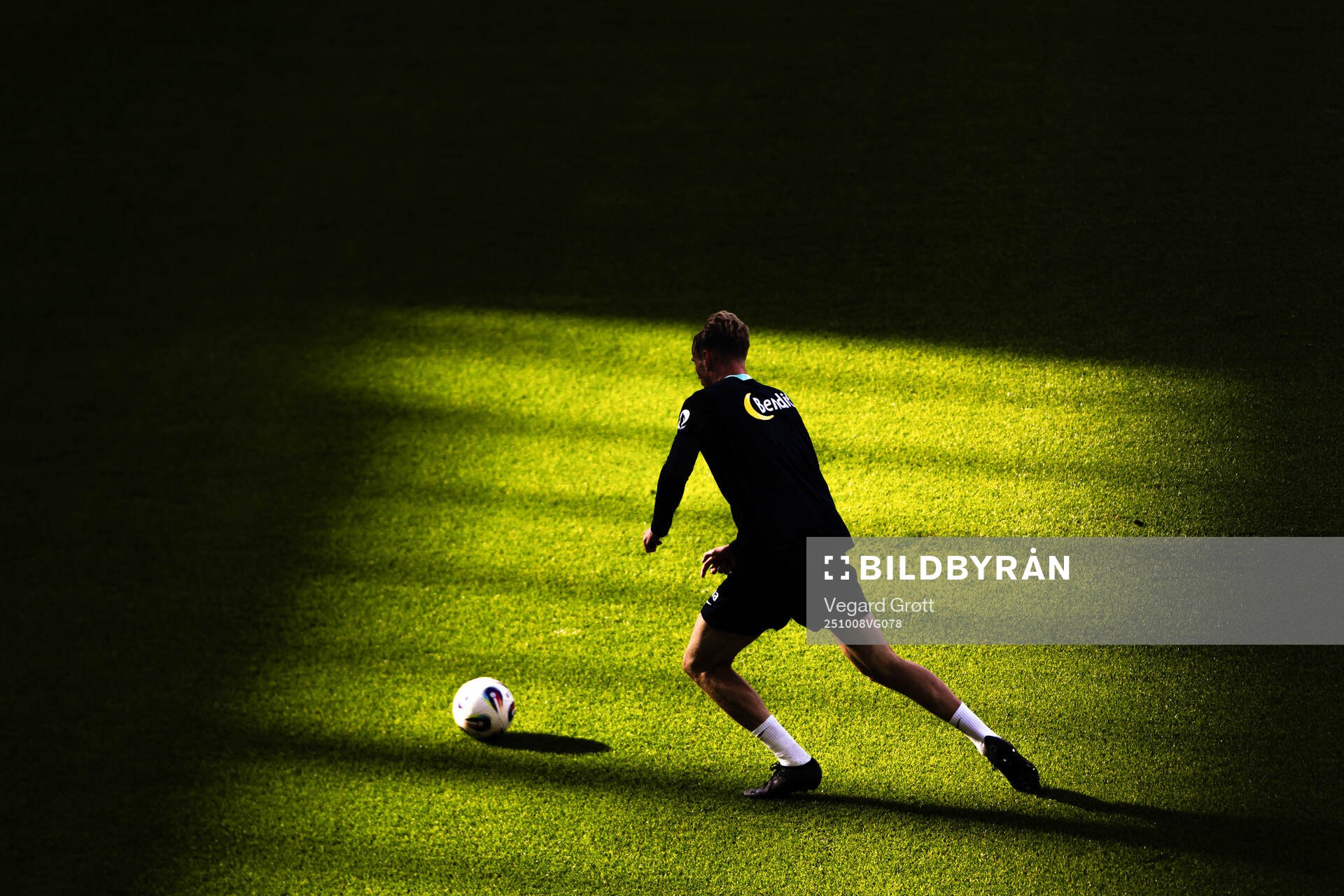 Torbjørn Lysaker Heggem of the Norwegian national football