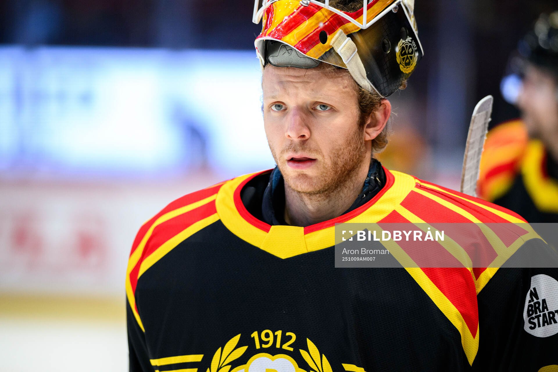 Brynäs målvakt Collin Delia