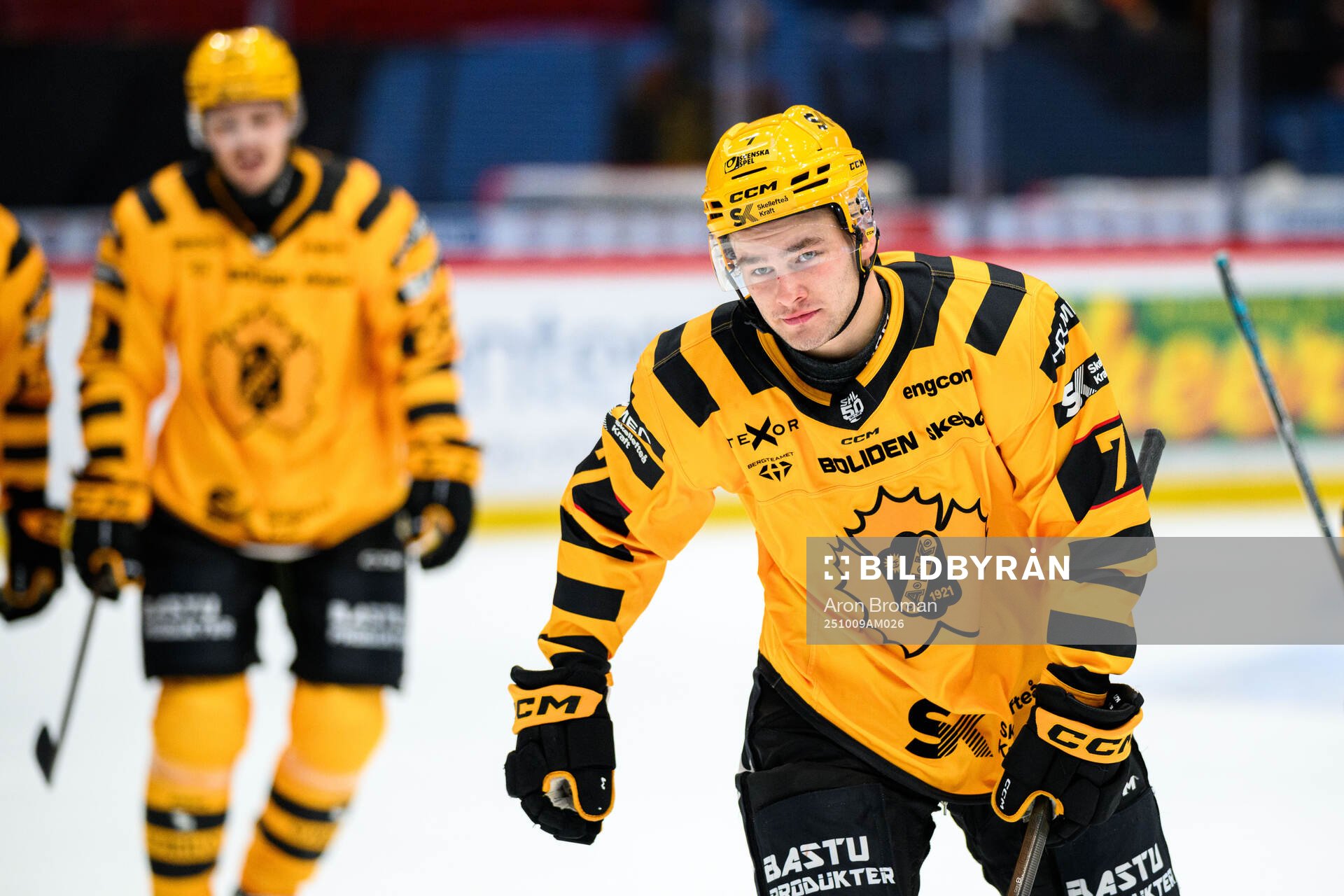 Skellefteås Frans Haara jublar