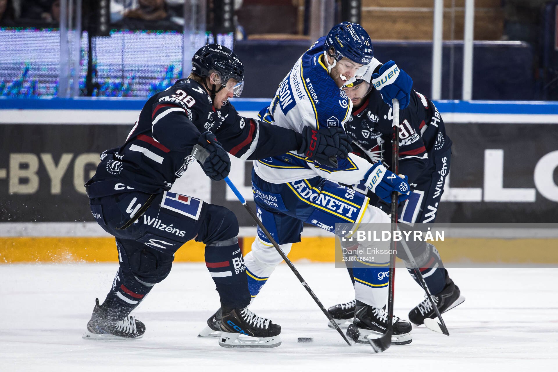 Linköpings Johan Södergran och Leksands Wiktor Nilsson