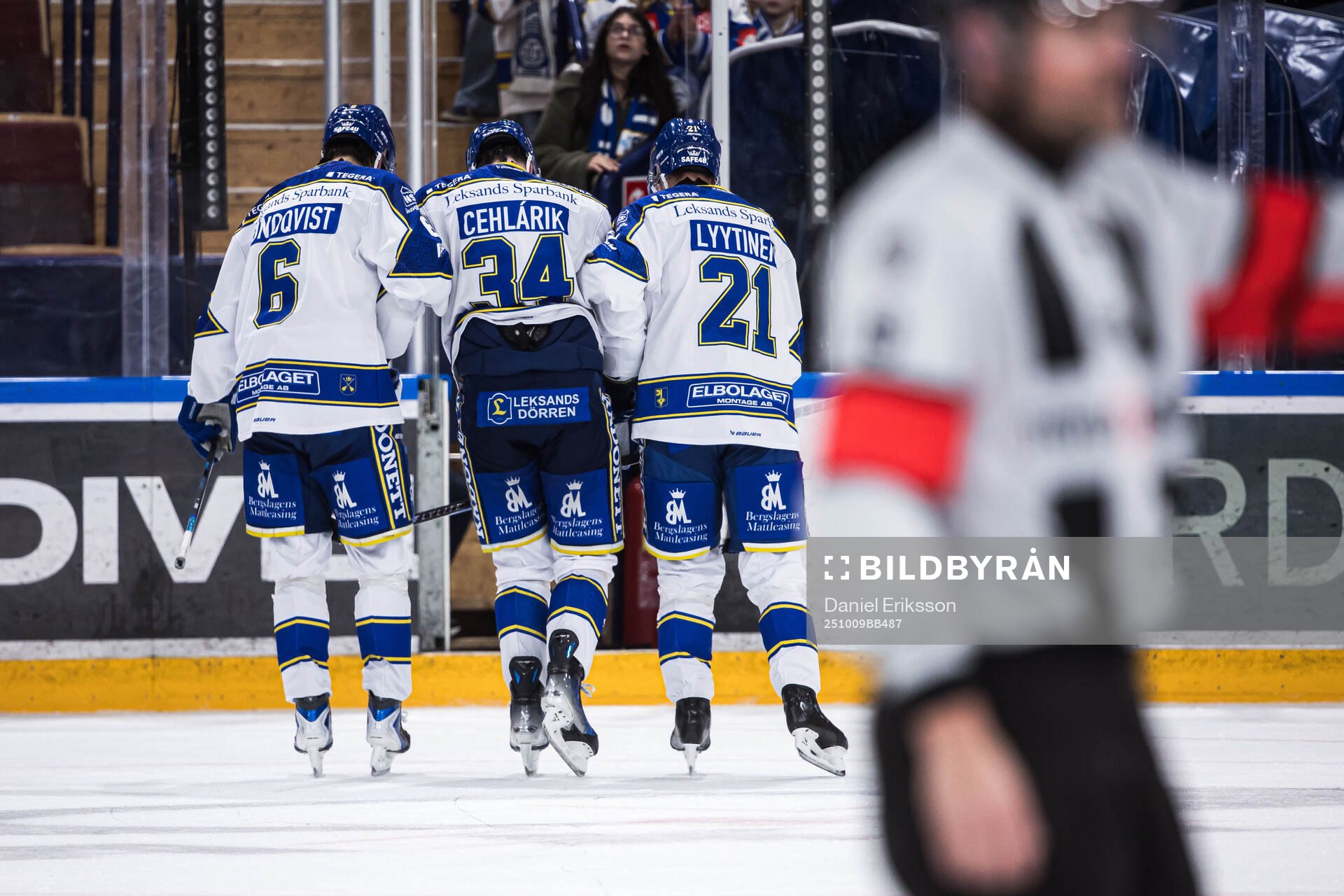 Leksands Peter Cehlarik, Alexander Lundqvist och Joonas