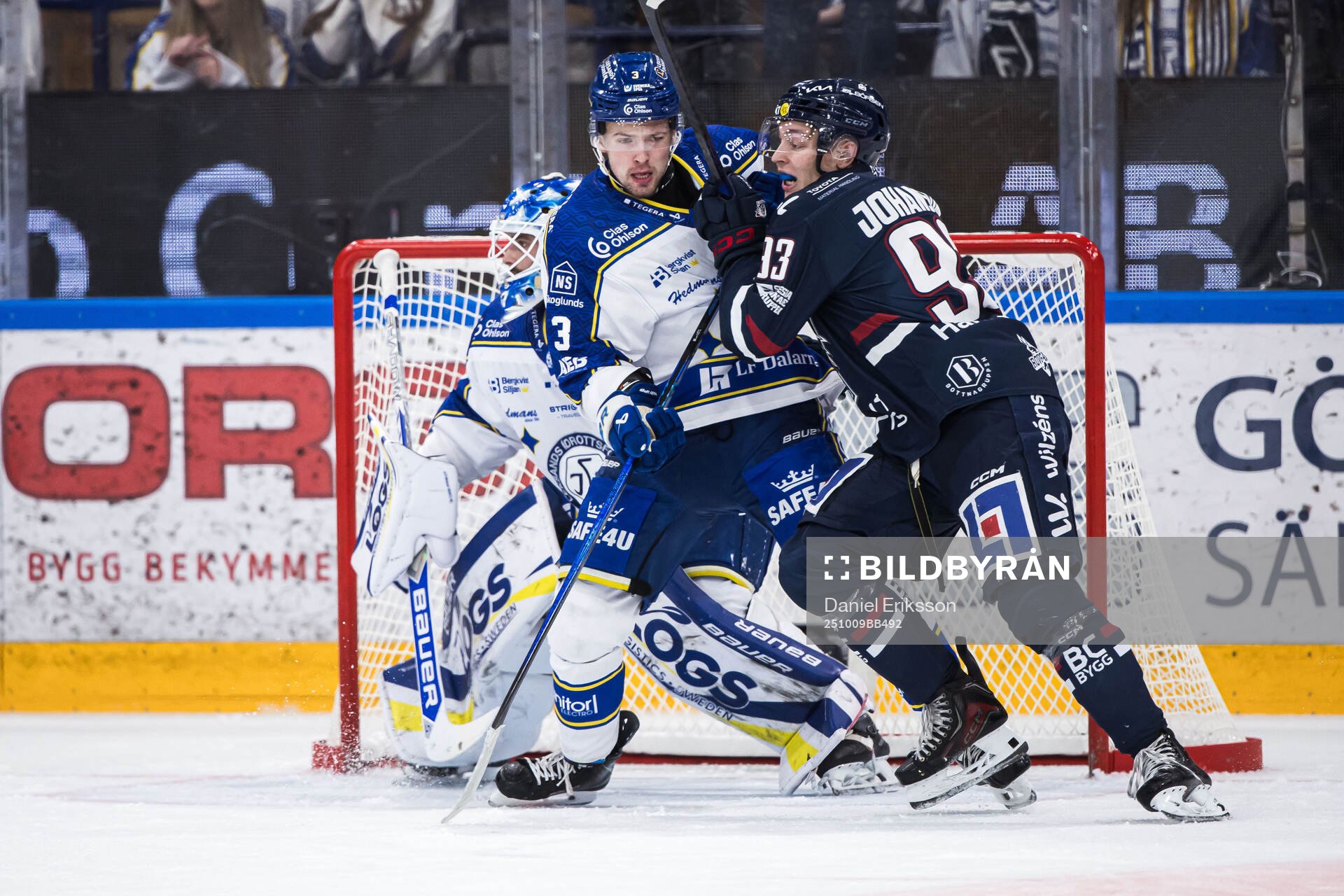 Leksands Fred Nilsson och Linköpings Oliver Johansson