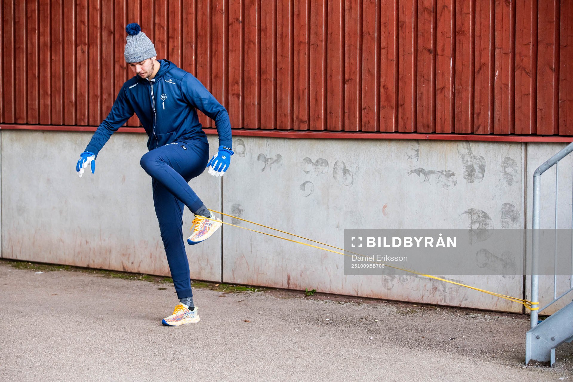 Leksands målvakt Marcus Gidlöf