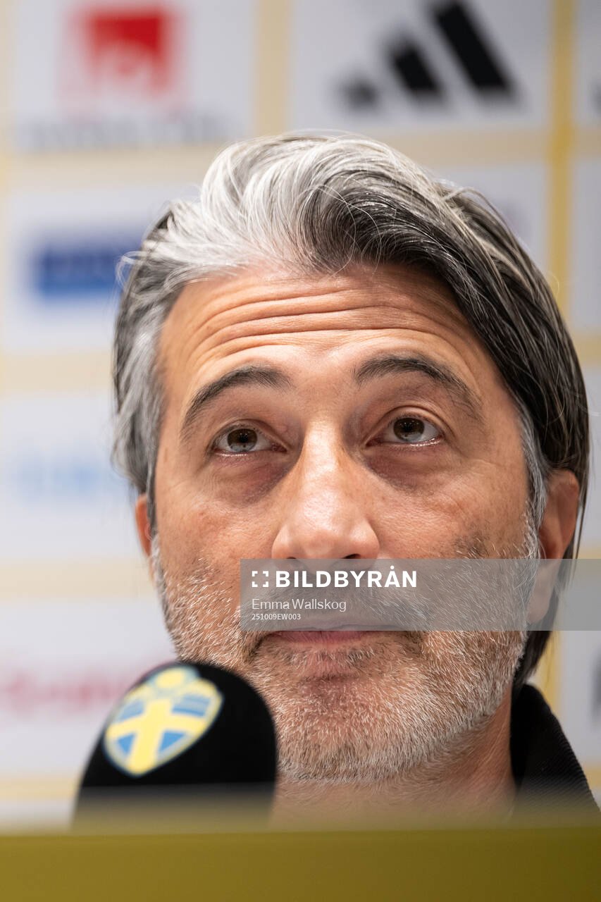 Head coach Murat Yakin of Swiss men's national football