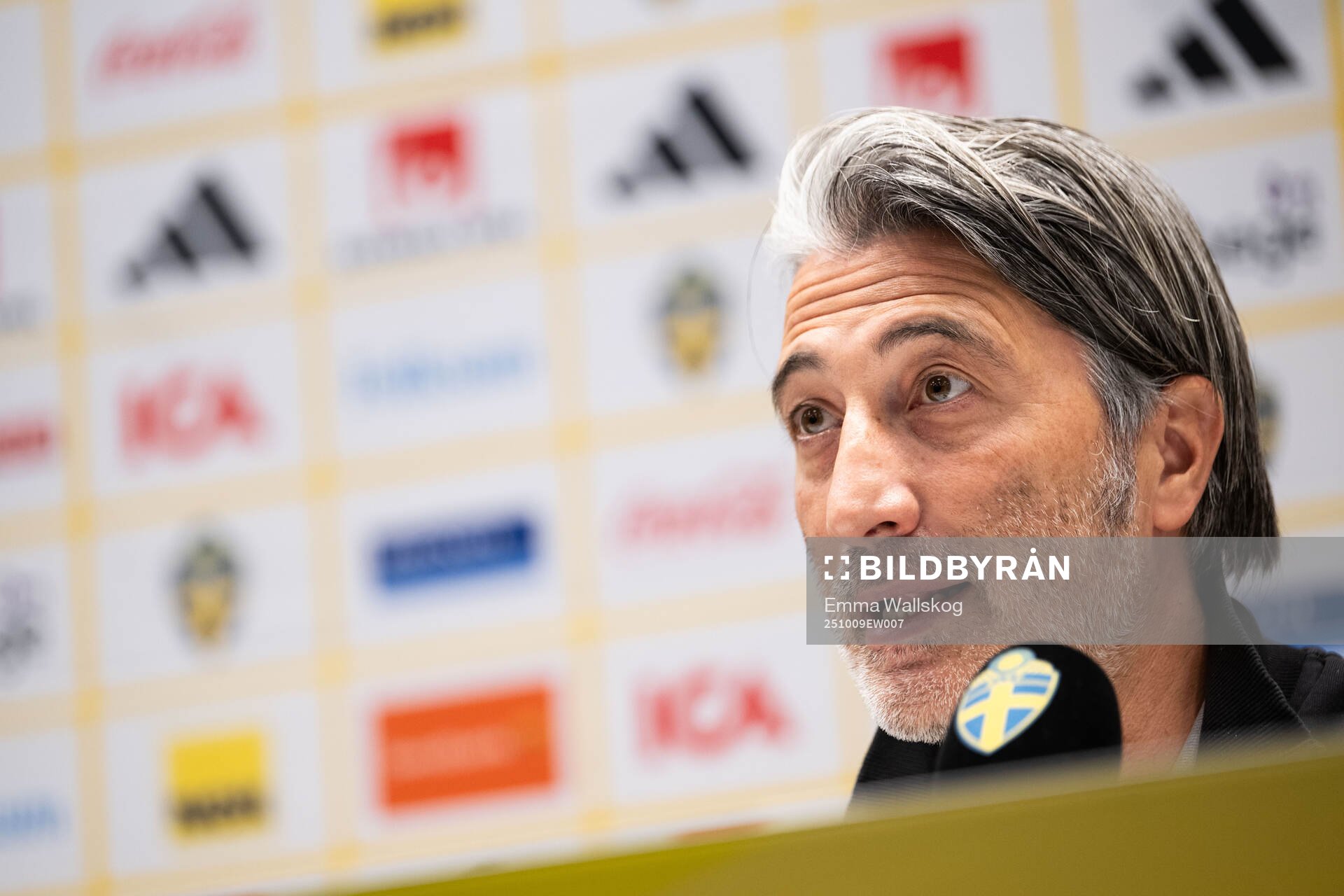 Head coach Murat Yakin of Swiss men's national football