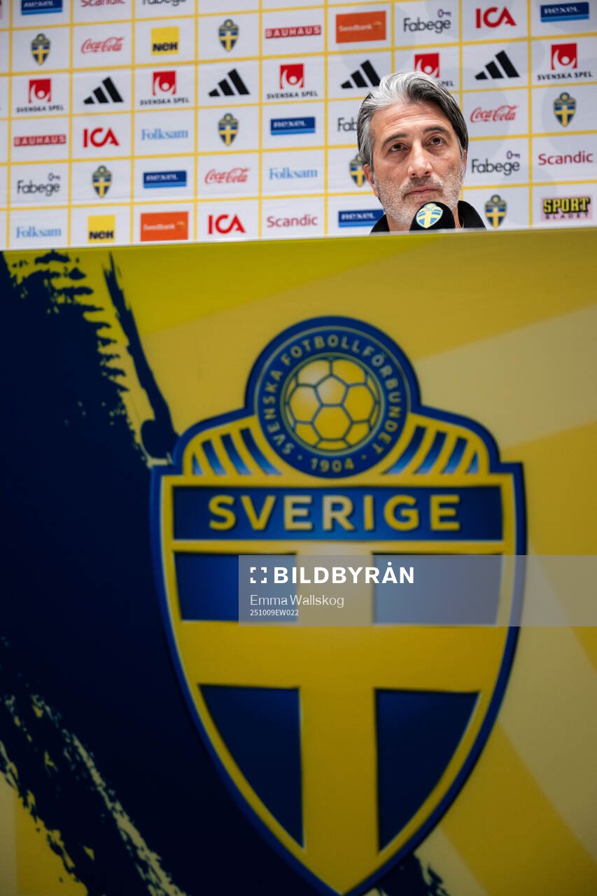 Head coach Murat Yakin of Swiss men's national football