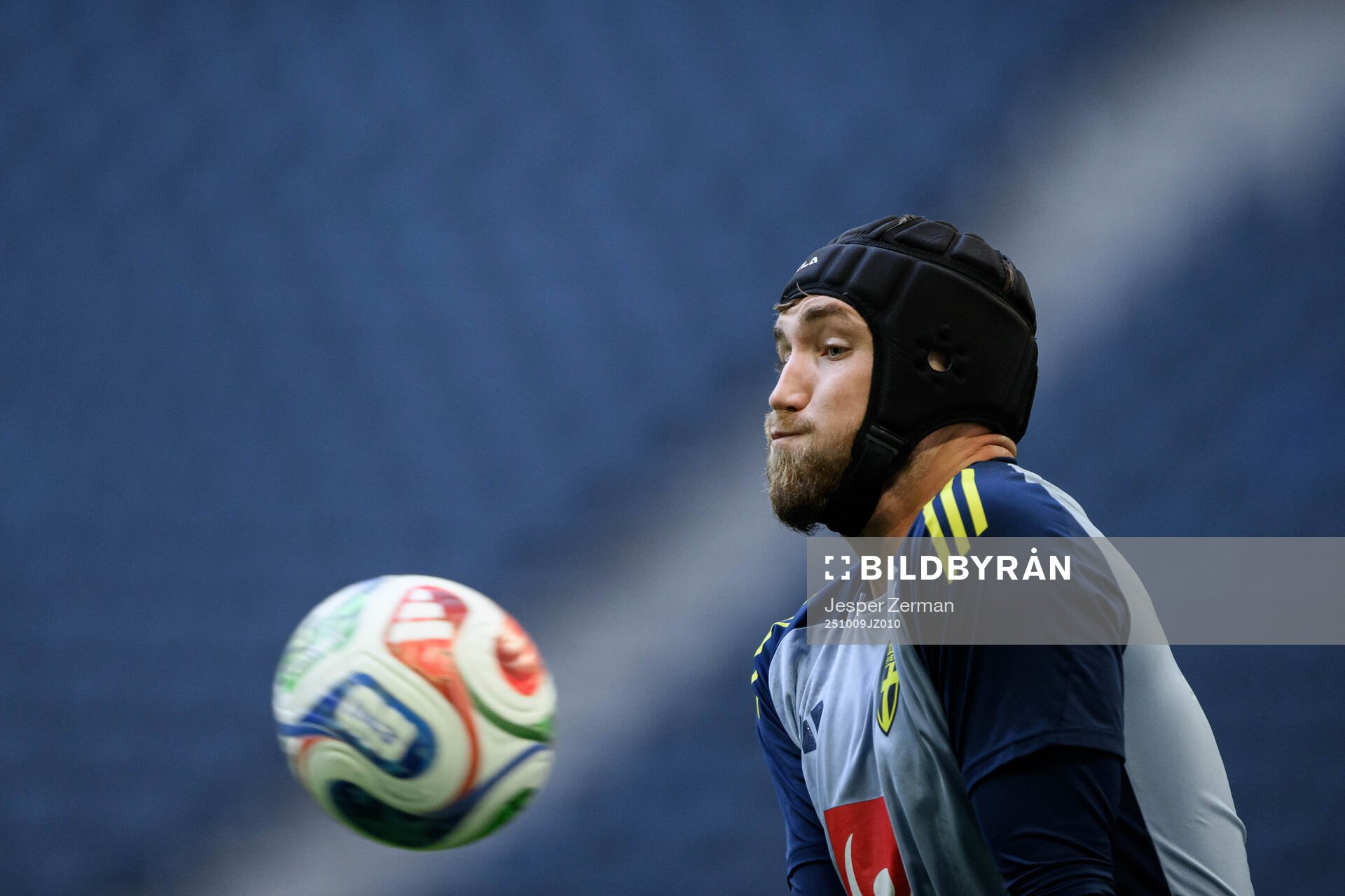 goalkeeper Noel Törnqvist of the Swedish men's national