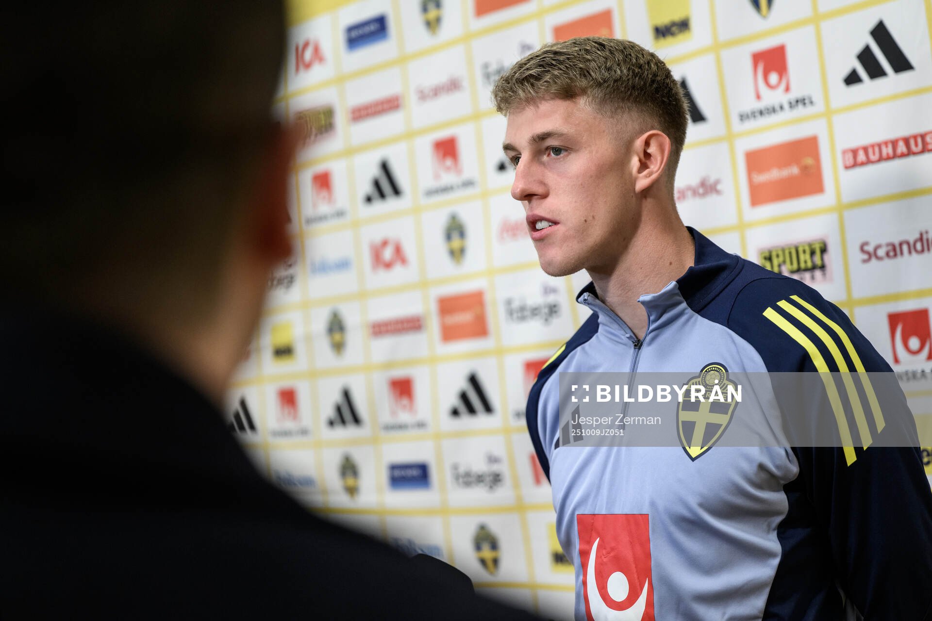 Alexander Bernhardsson of the Swedish men's national