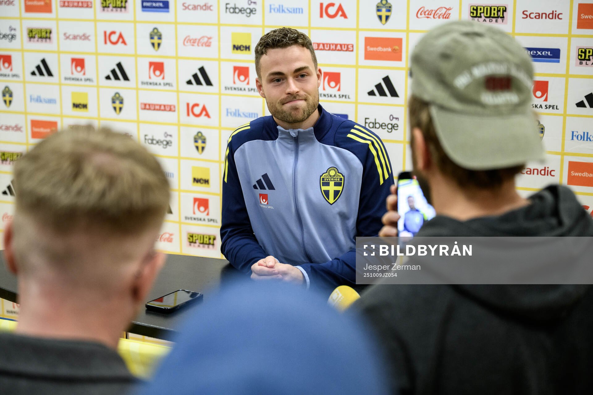 Gabriel Gudmundsson of the Swedish men's national football