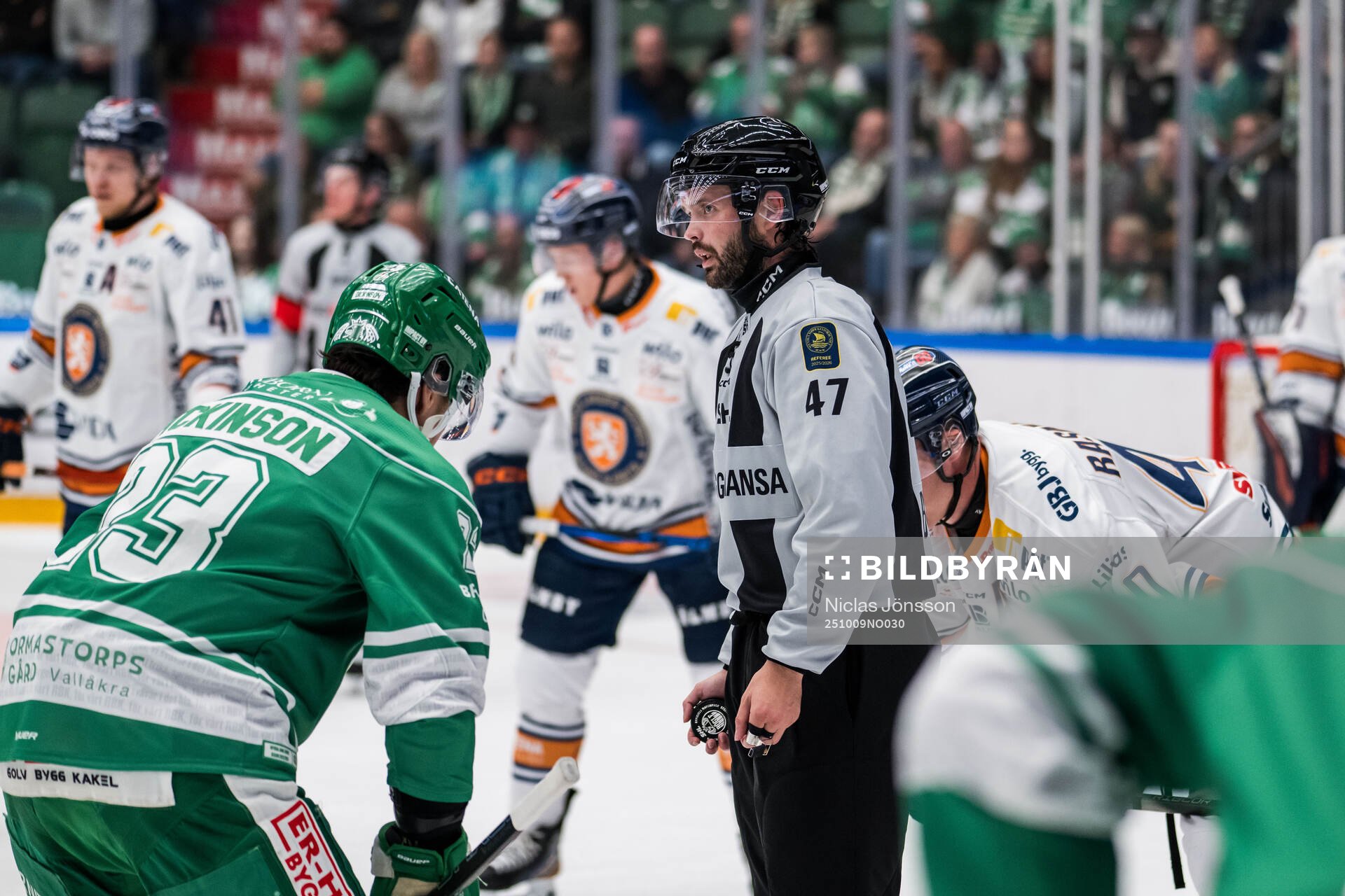 Linjedomare Oliver Sjöberg