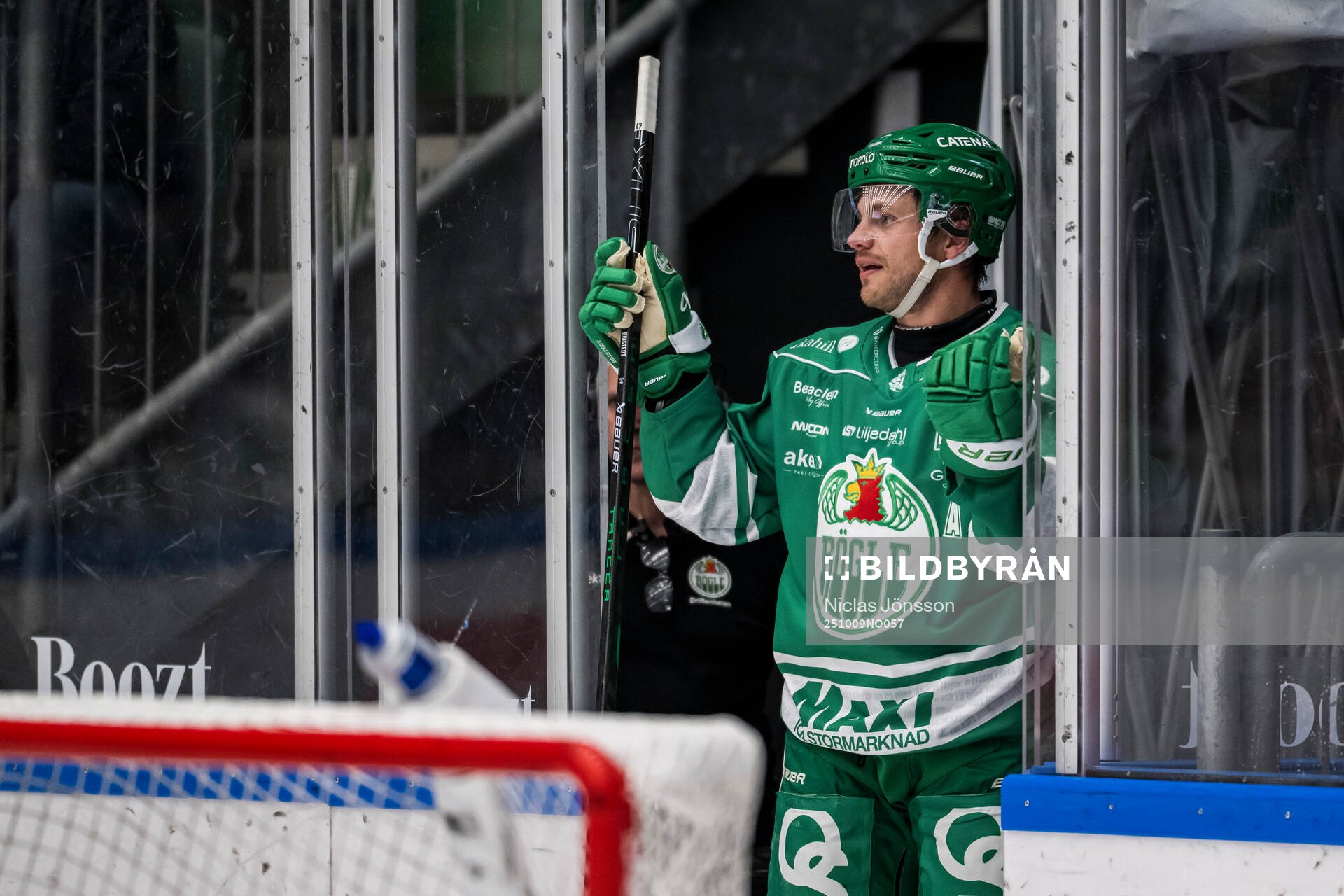 Rögles Leon Bristedt lämnar