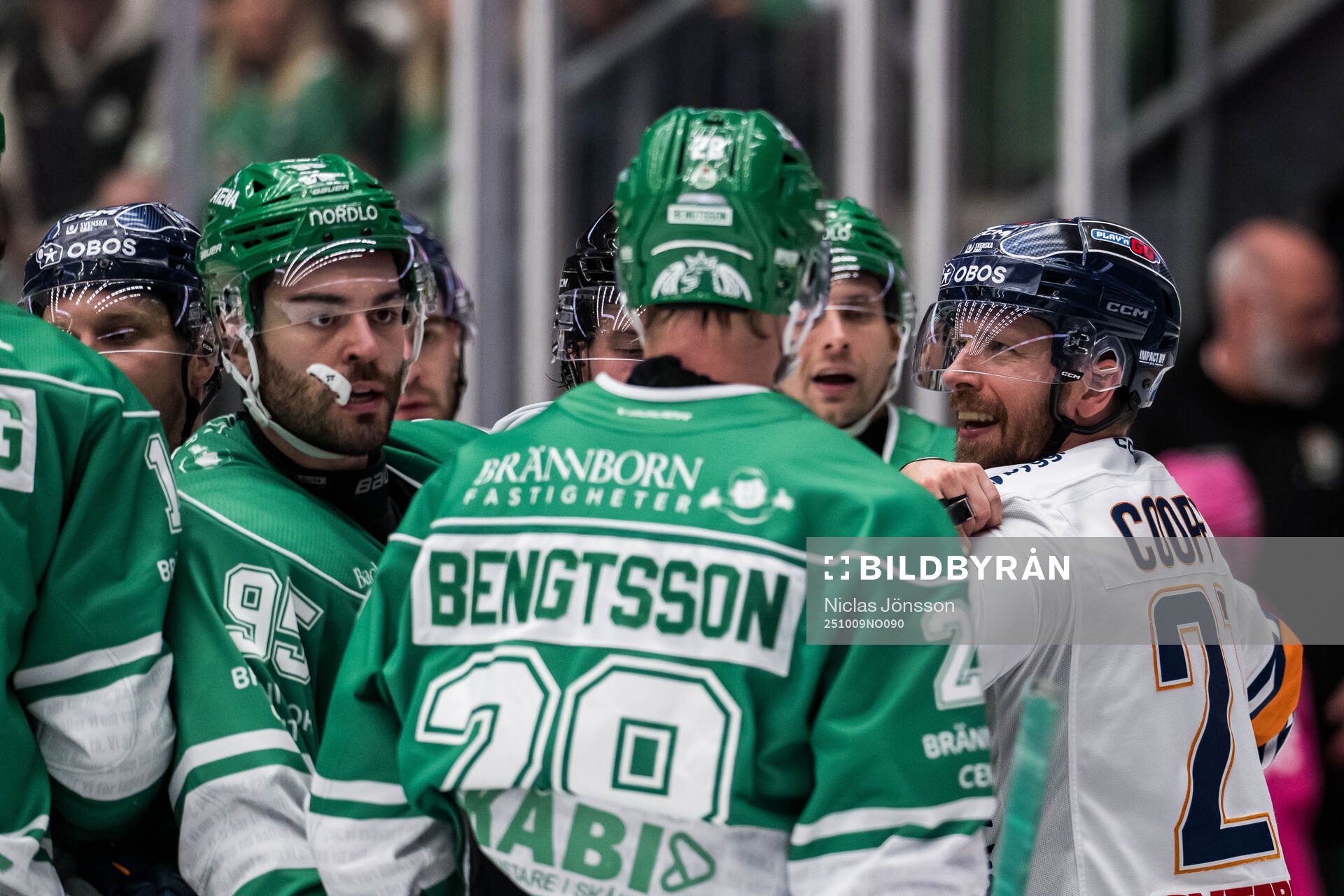 Rögles Mark Friedman och Växjös Brian Cooper