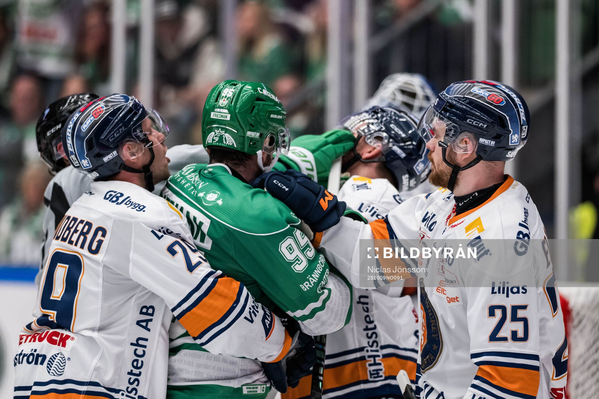 Rögles Mark Friedman och Växjös Brian Cooper