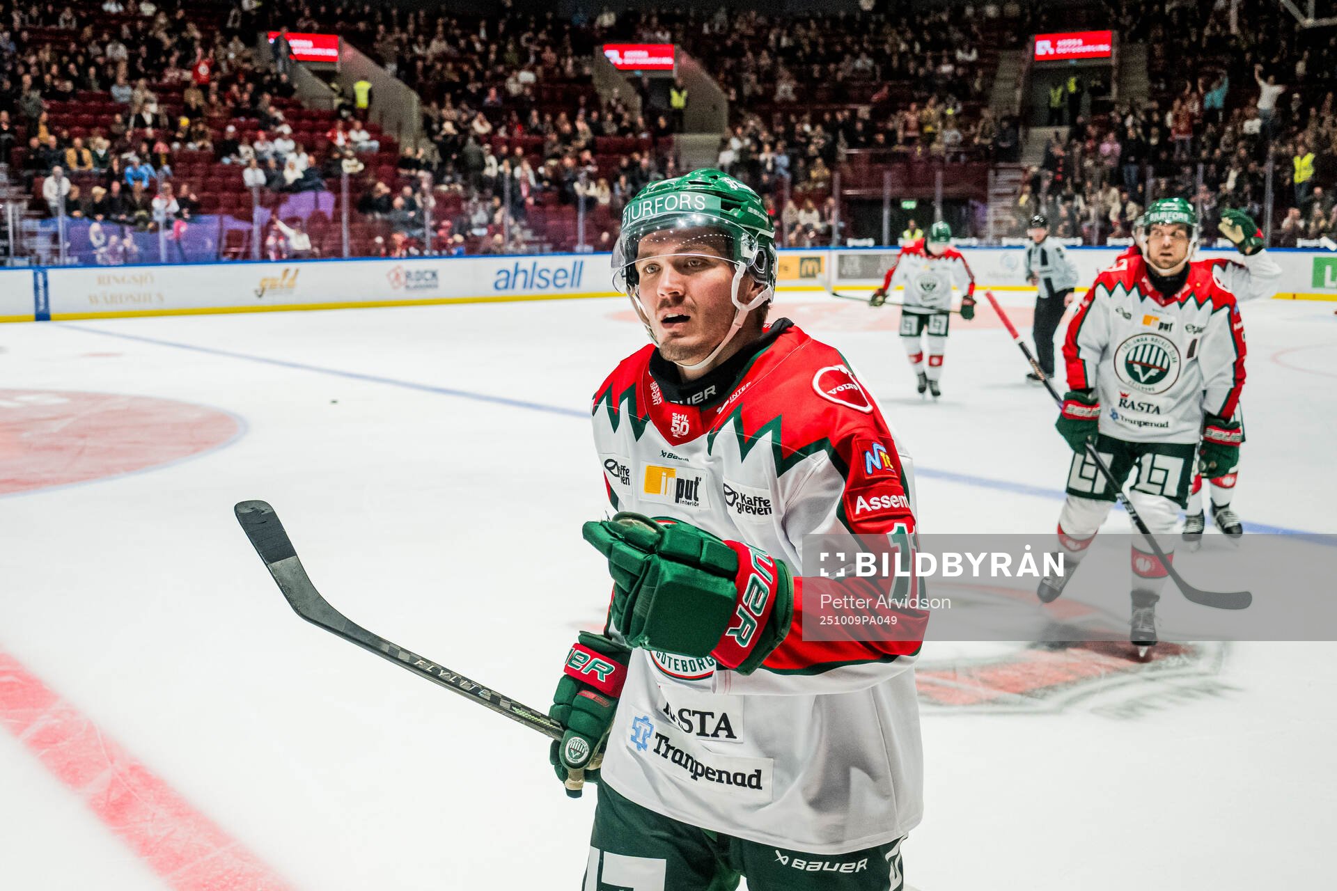 Frölundas Max Lindholm jublar