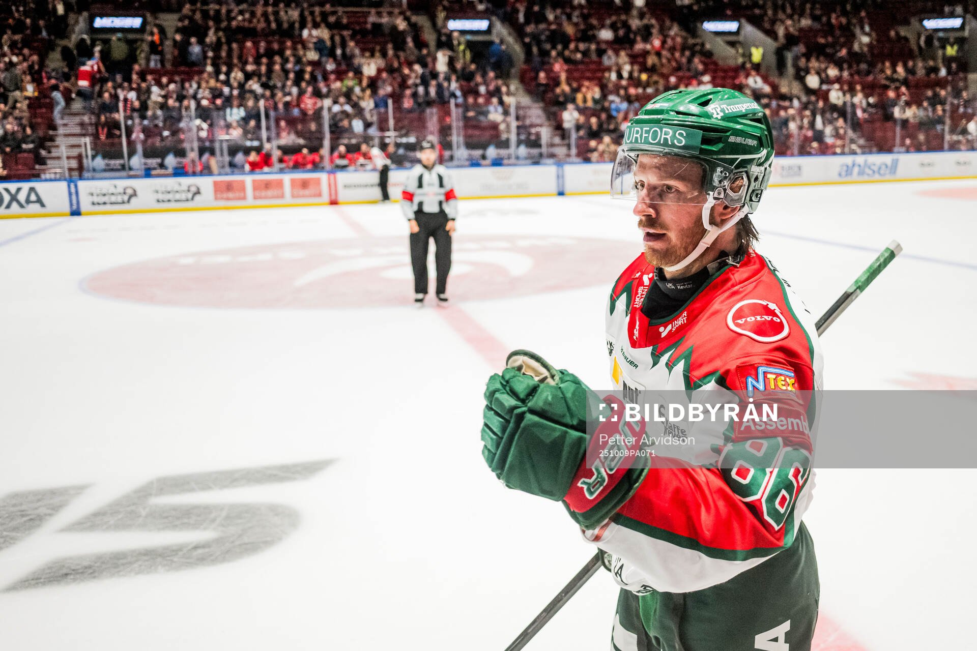 Frölundas Erik Thorell jublar