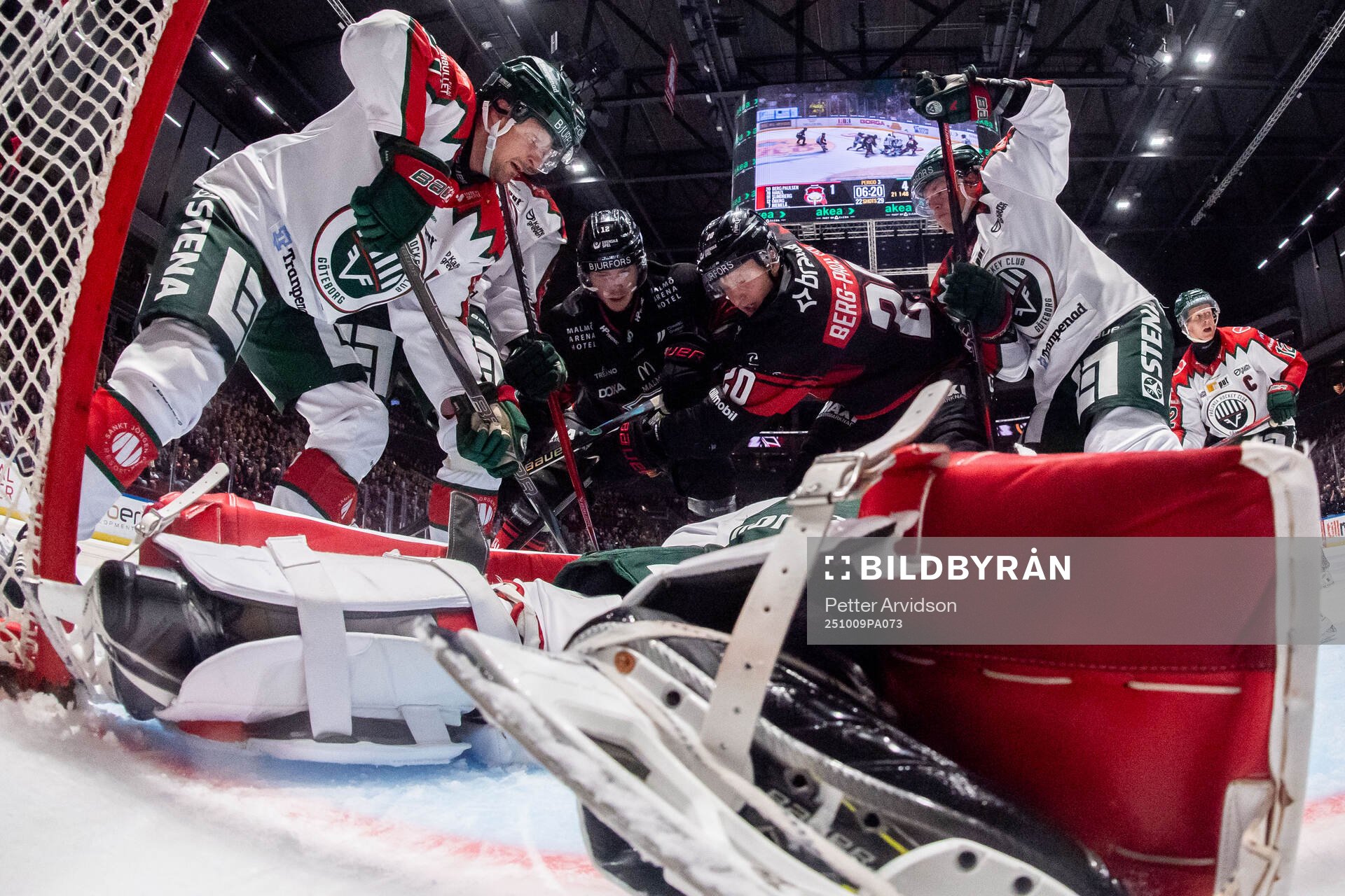 Malmö Redhawks Linus Öberg och Thomas Berg Paulsen