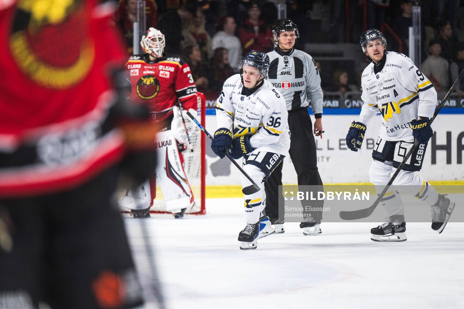 HV71s Martin Johnsen jublar
