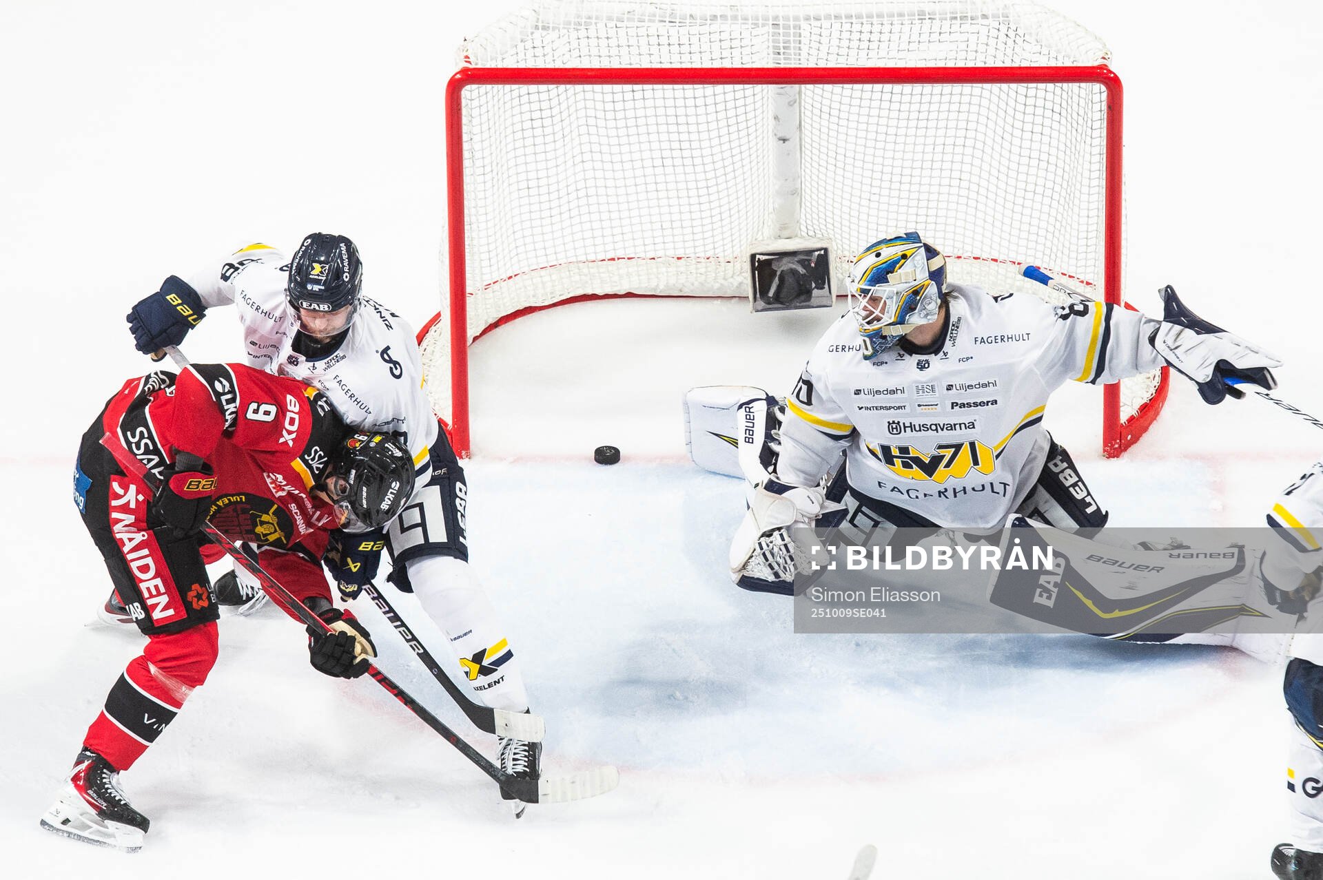 HV71s målvakt Frederik Dichow