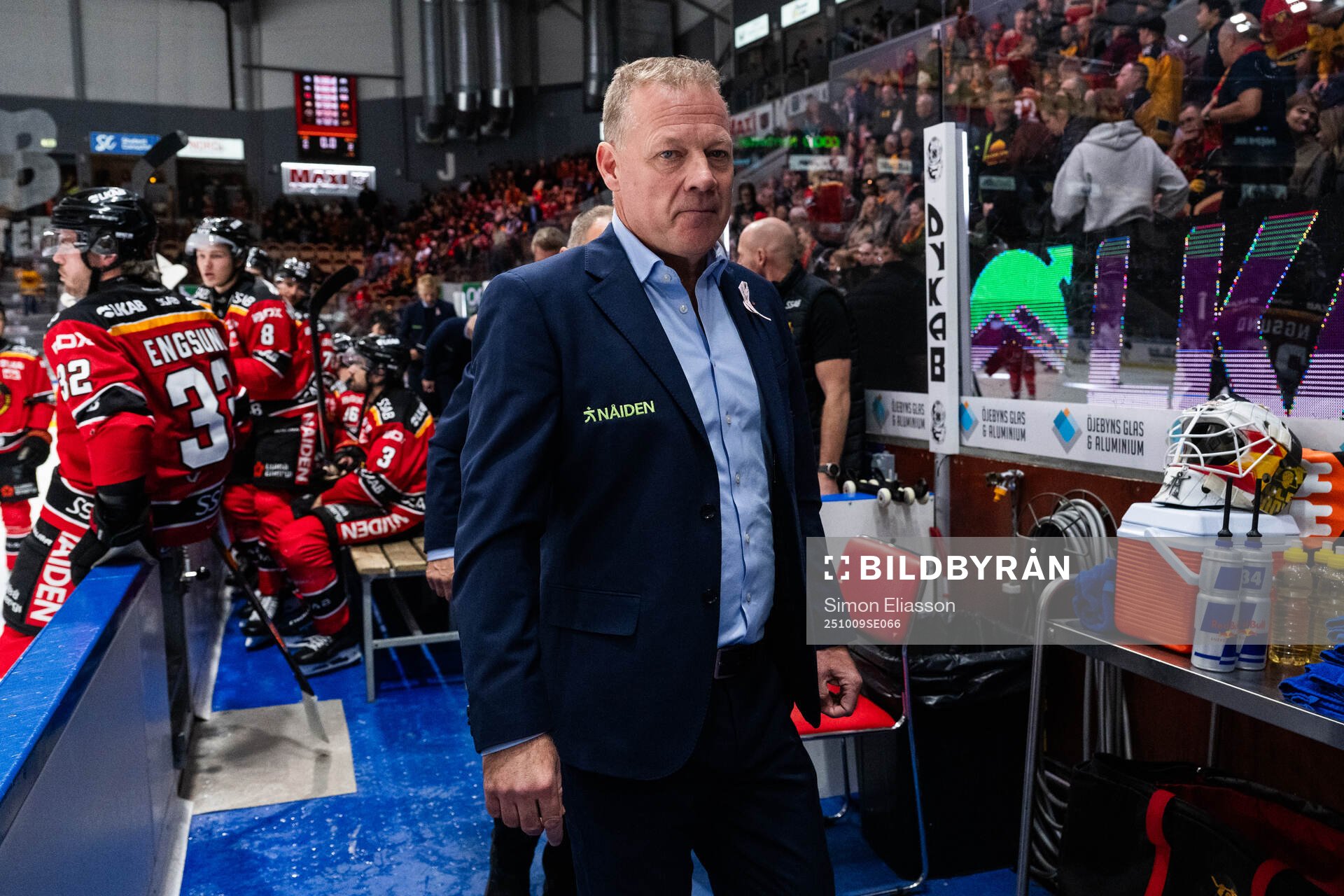 Luleås assisterande tränare Henrik Stridh