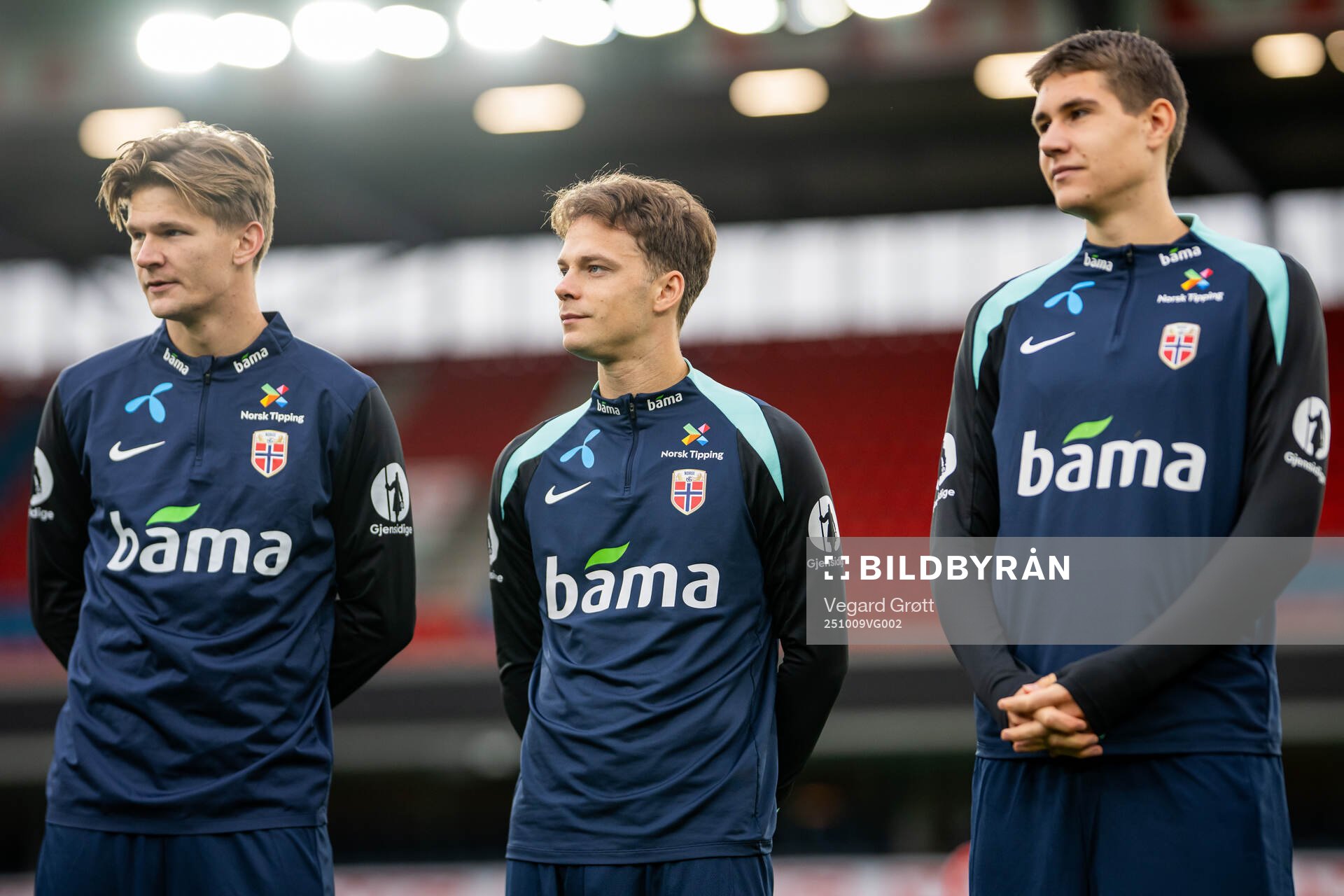 David Møller Wolfe, Felix Horn Myhre and Eivind Helland of