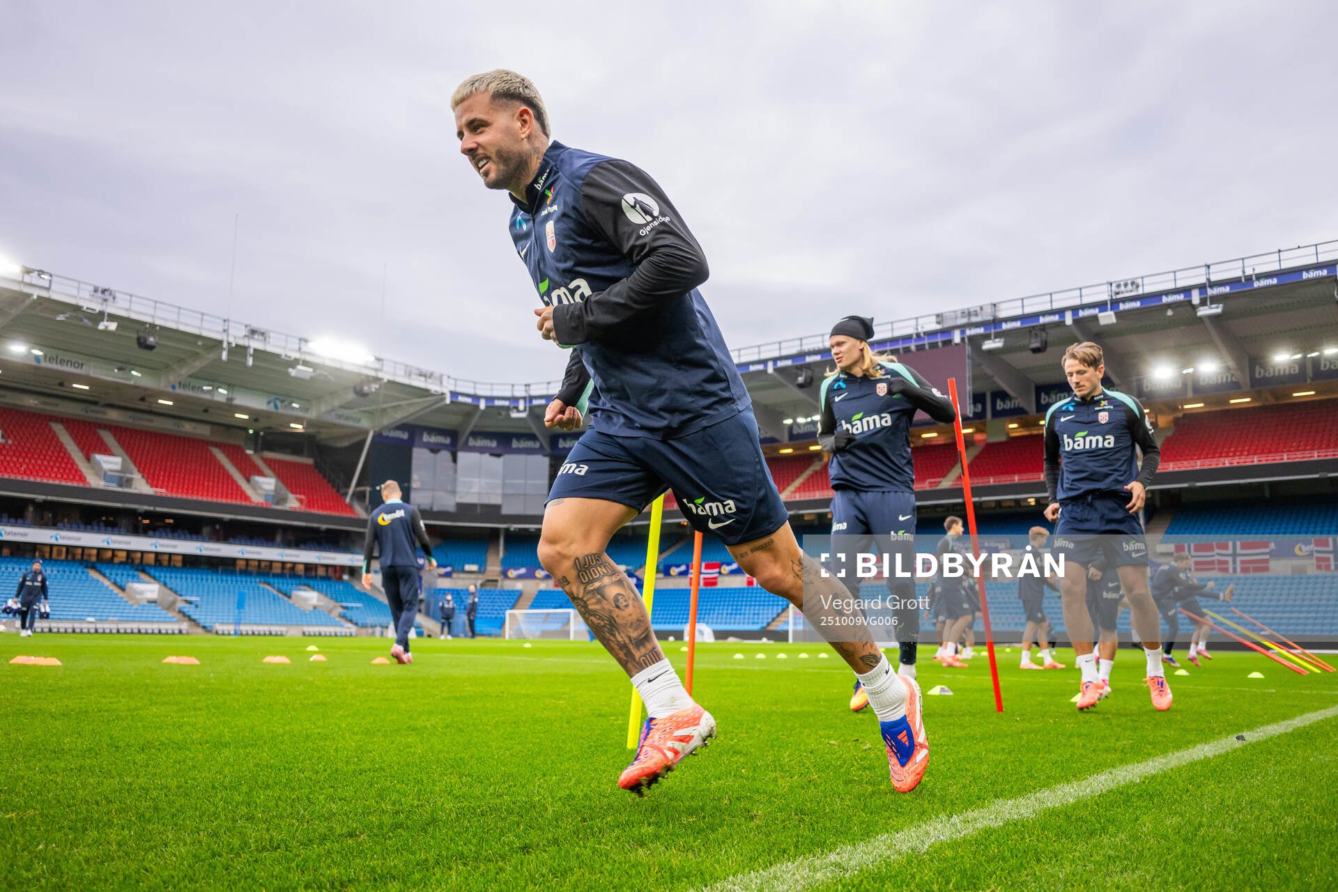 Aron Bizet Dønnum of the Norwegian national football team