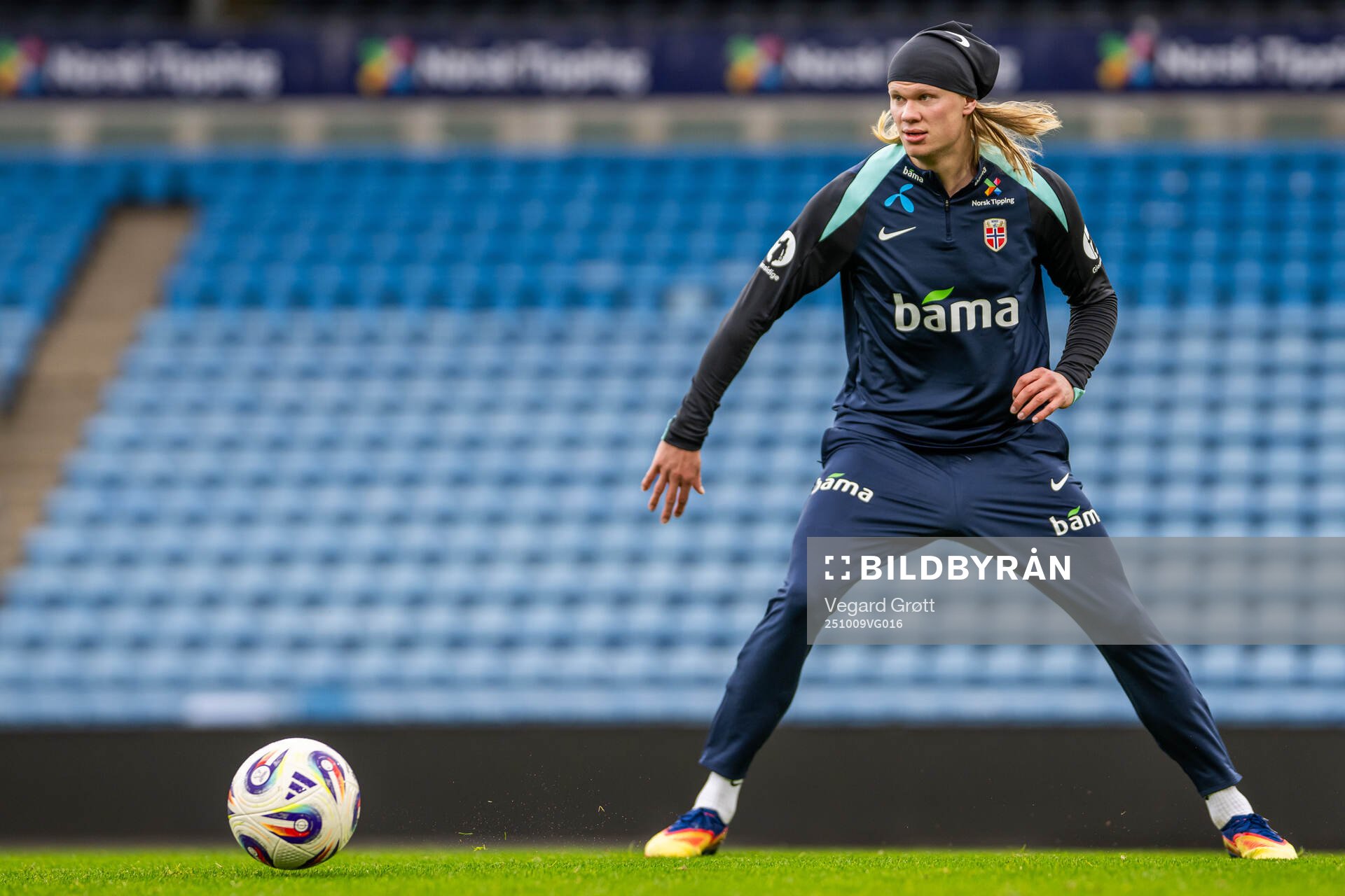 Erling Braut Haaland of the Norwegian national football team
