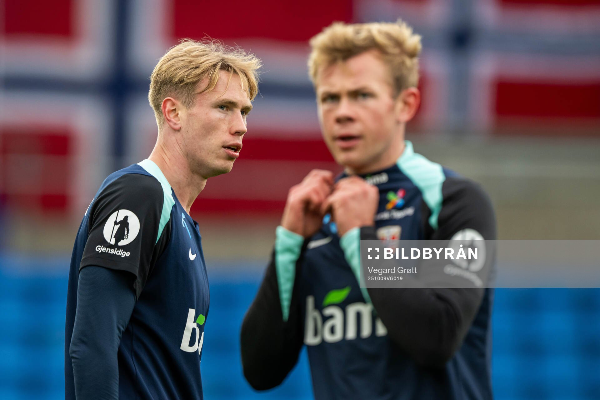 Torbjørn Lysaker Heggem and Aune Heggebø of the Norwegian