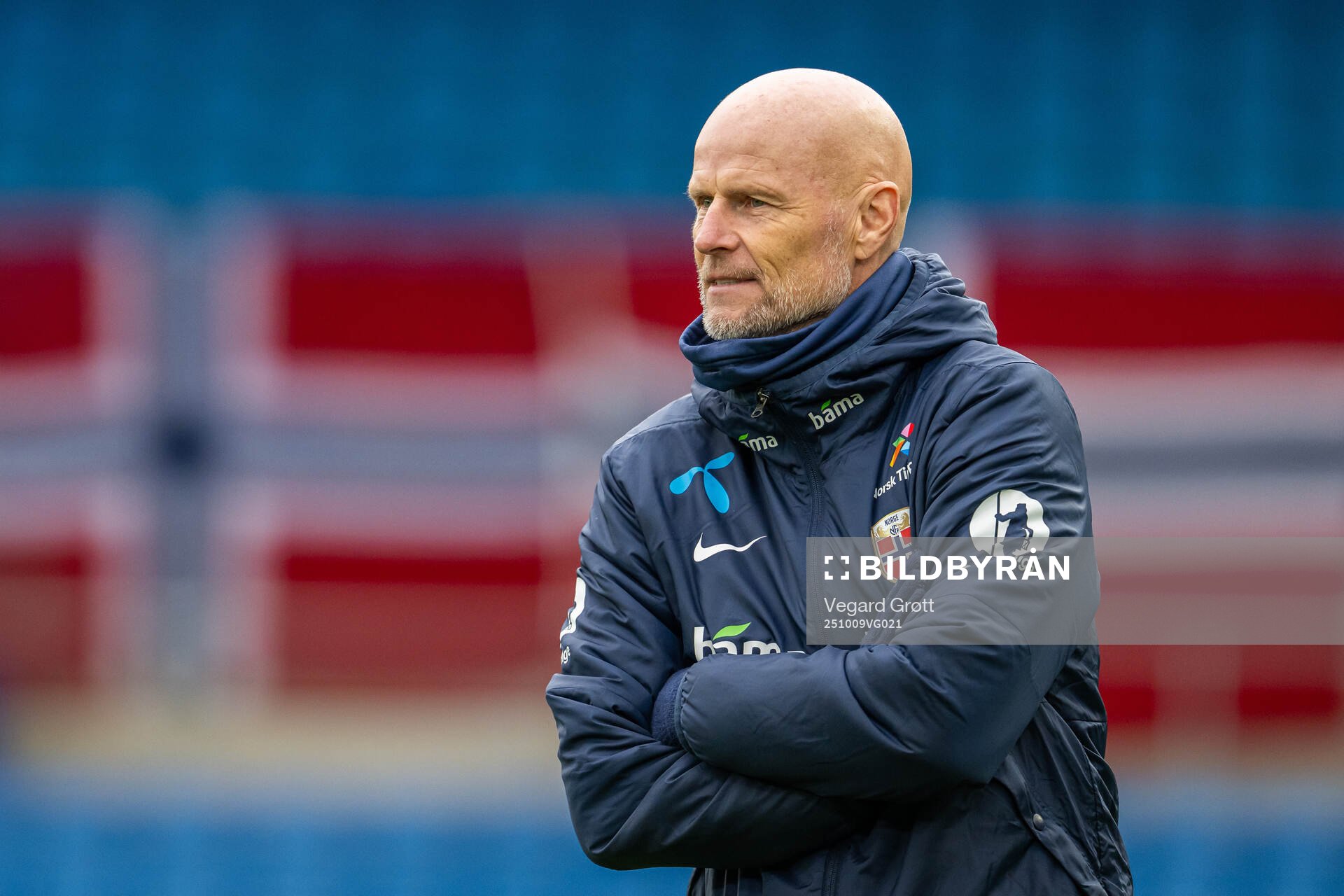 Ståle Solbakken, head coach of the Norwegian national