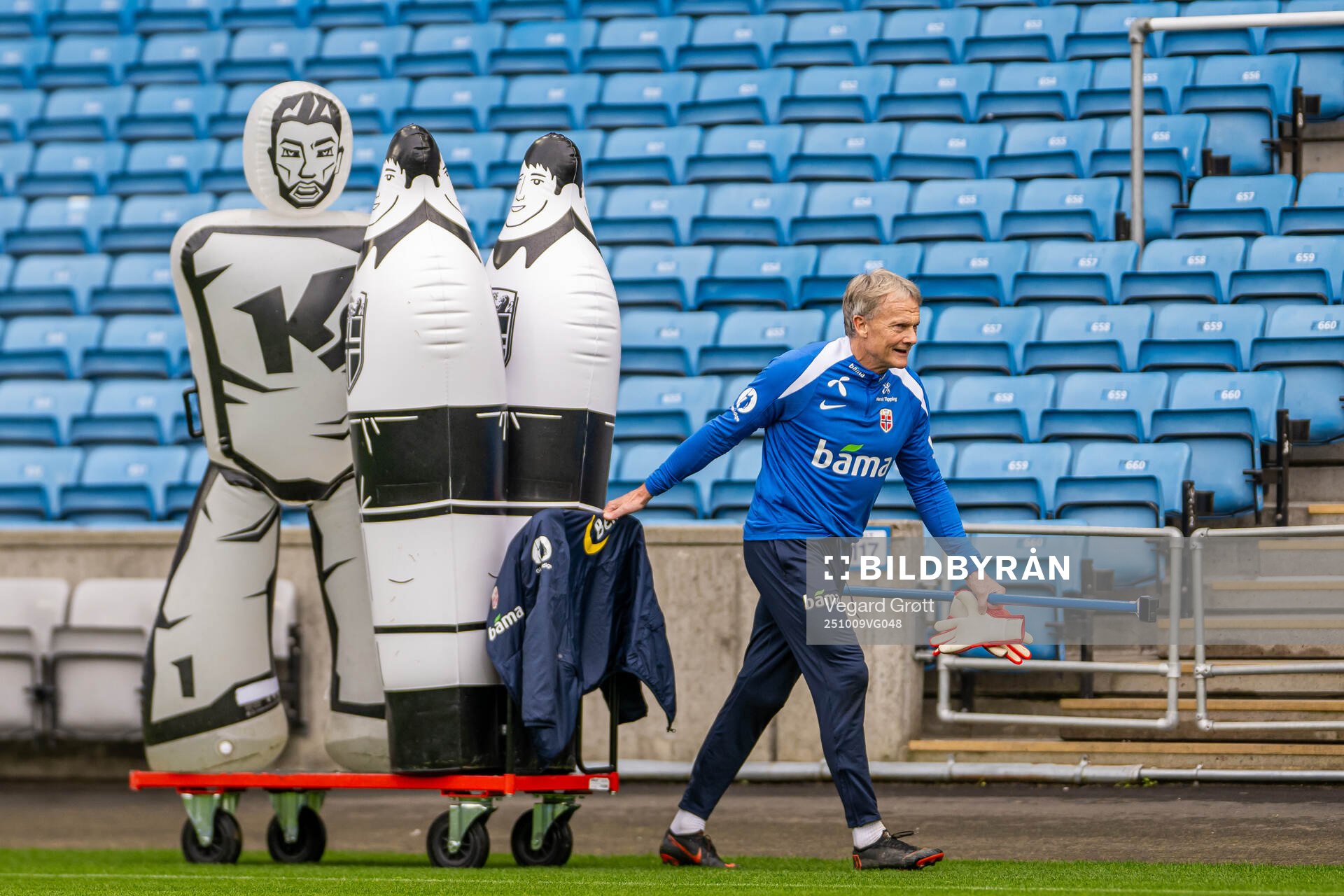 Frode Grodås, goalkeeper coach of the Norwegian national