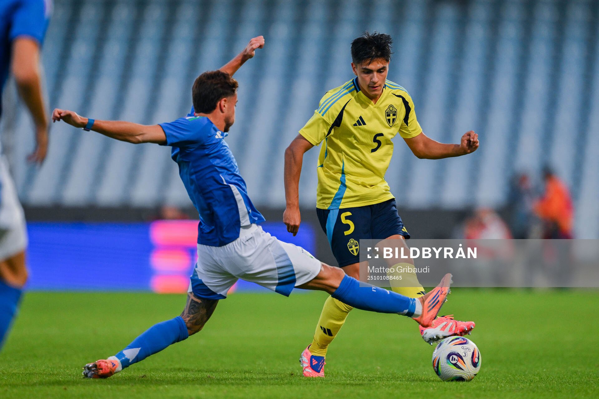 Luigi Cherubini of Italy and Matteo Perez Vinlöf of Sweden