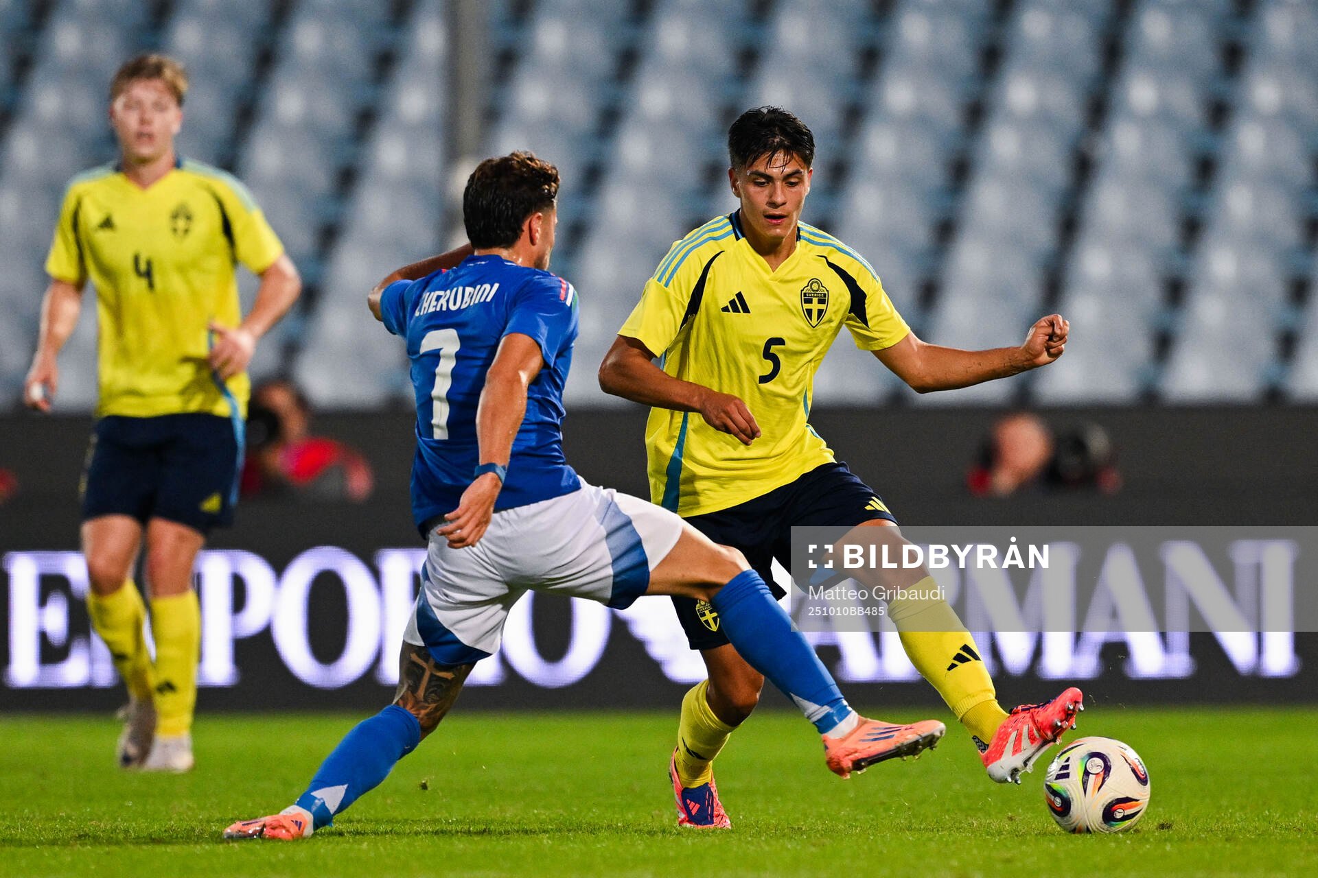 Luigi Cherubini of Italy and Matteo Perez Vinlöf of Sweden
