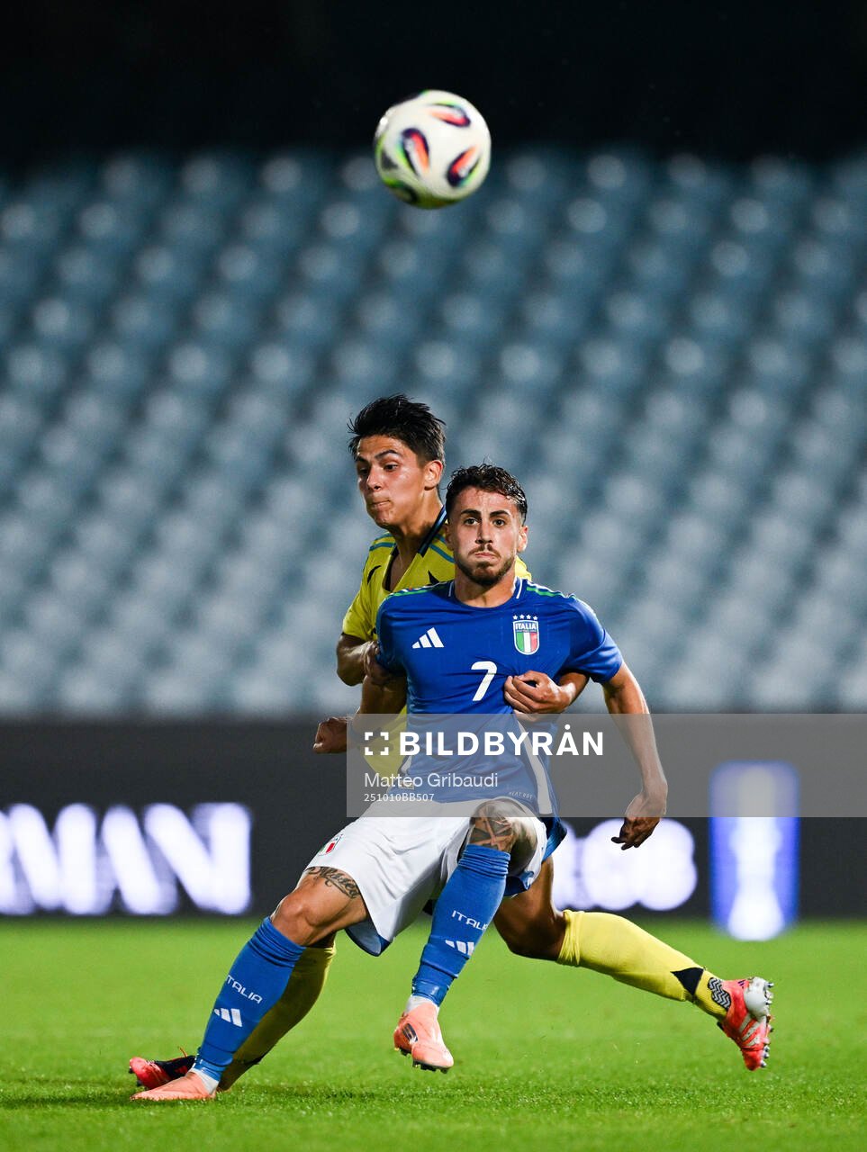 Matteo Perez Vinlöf of Sweden and Luigi Cherubini of Italy