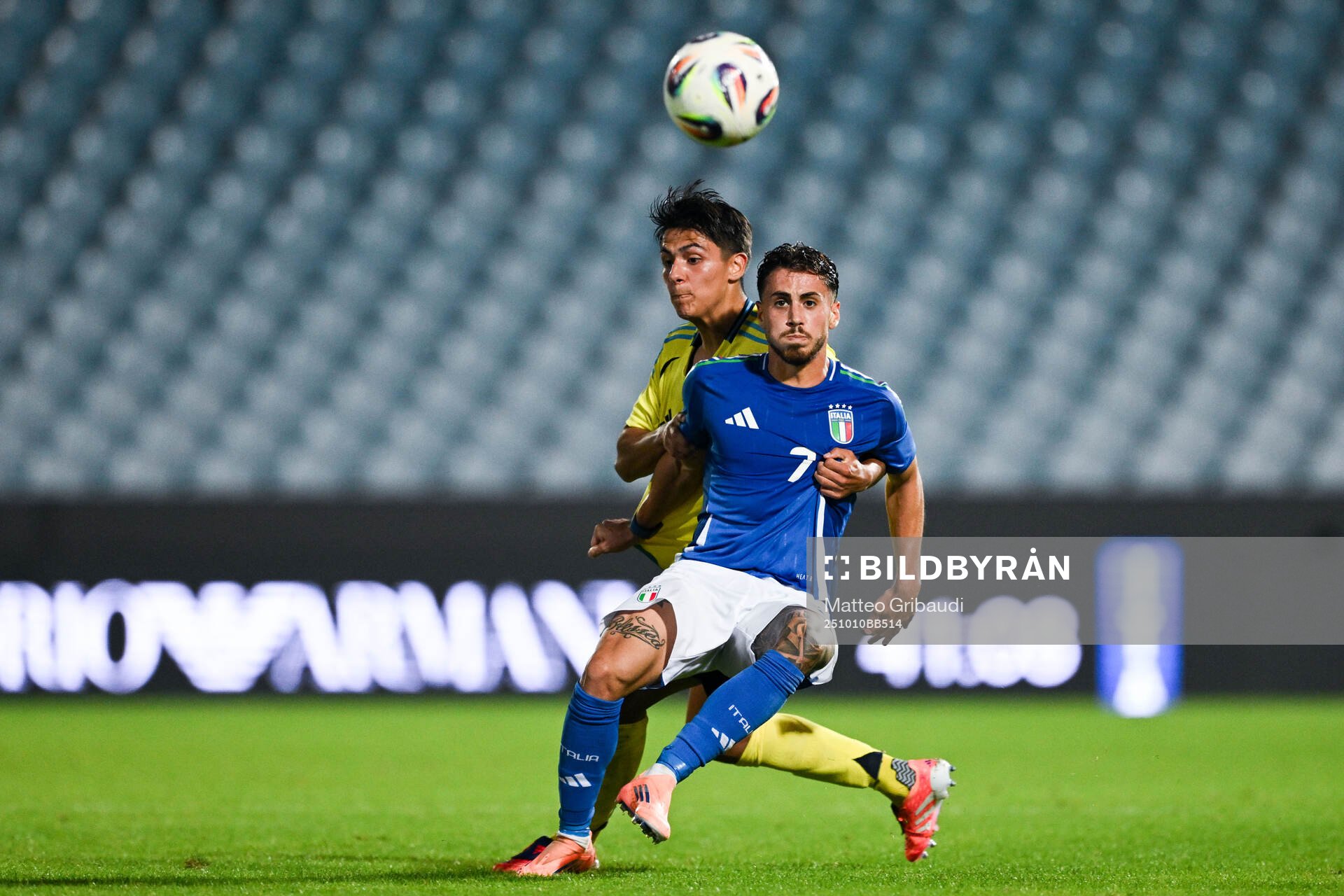 Matteo Perez Vinlöf of Sweden and Luigi Cherubini of Italy