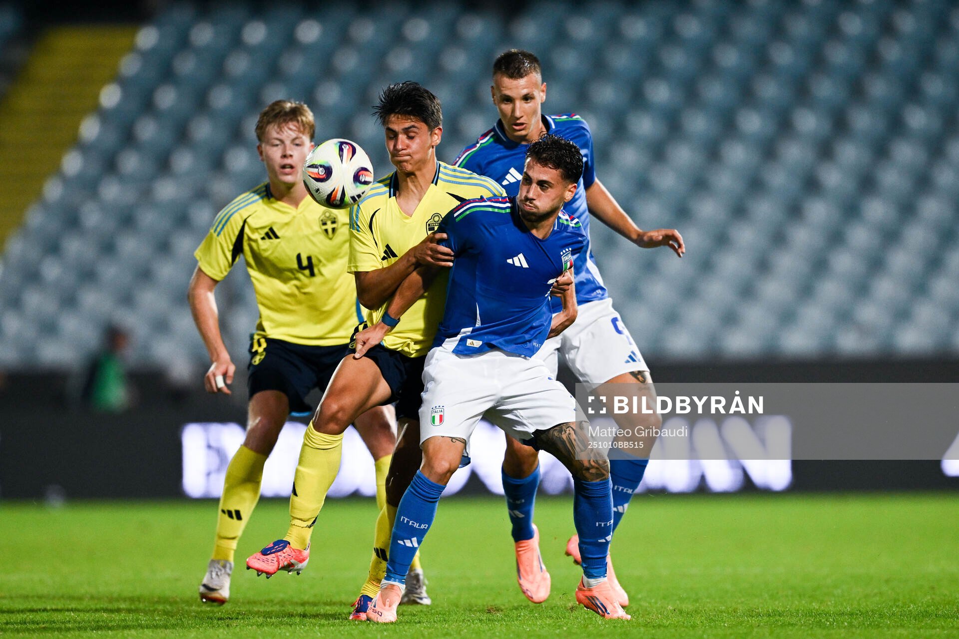 Matteo Perez Vinlöf of Sweden and Luigi Cherubini of Italy