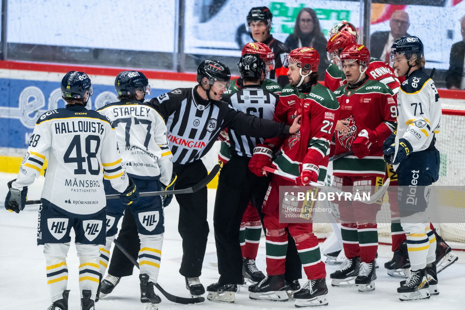 Södertäljes Brett Stapley och Modos Måns Carlsson