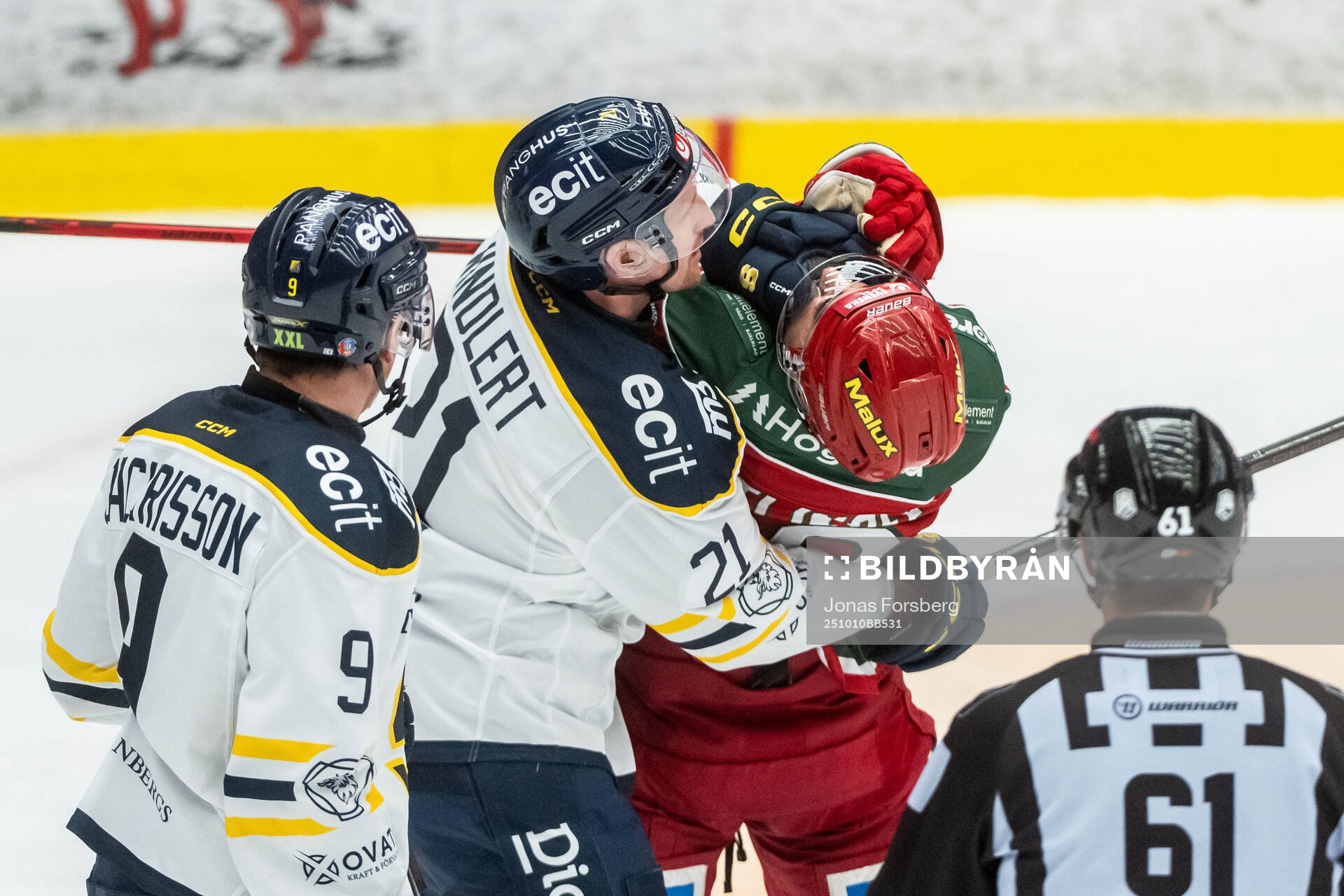 Södertäljes Filip Windlert och Modos Alexander Swetlikoff